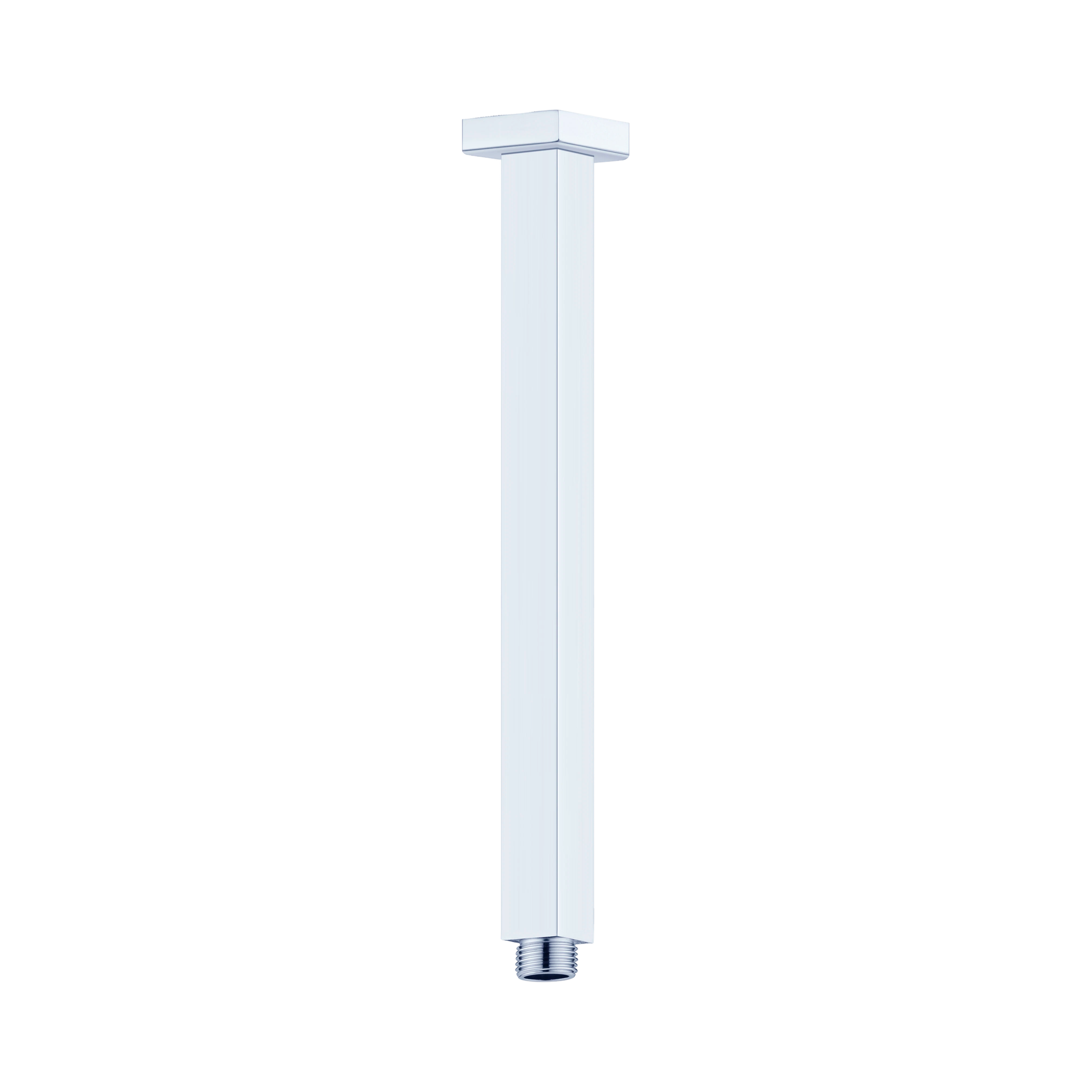 NR504150 CH Square Ceiling Arm 150mm Length Chrome image 1
