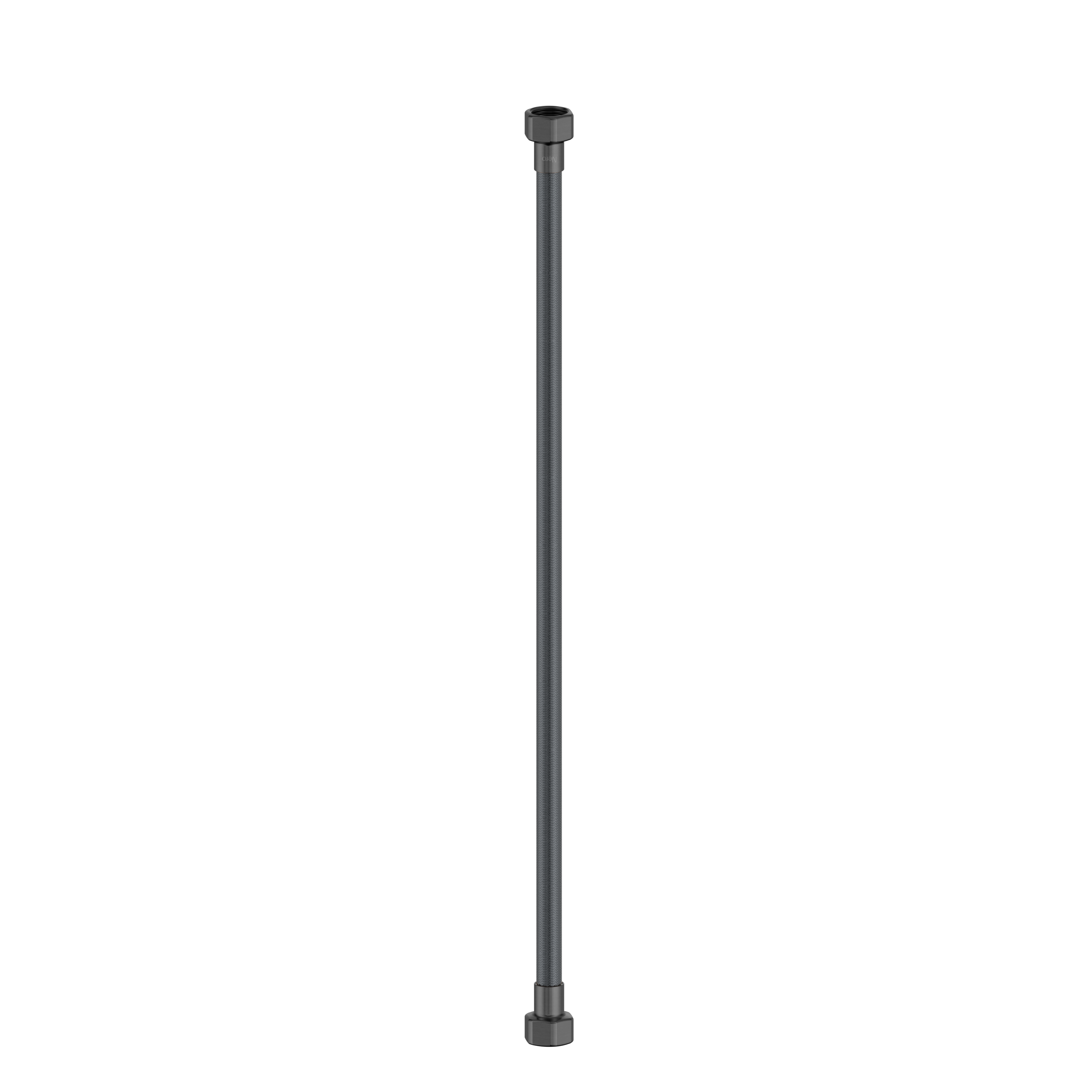 NR506043 GM 500mm Premium G1 2 Female Flexible Water Connector Hose Gun Metal image 1