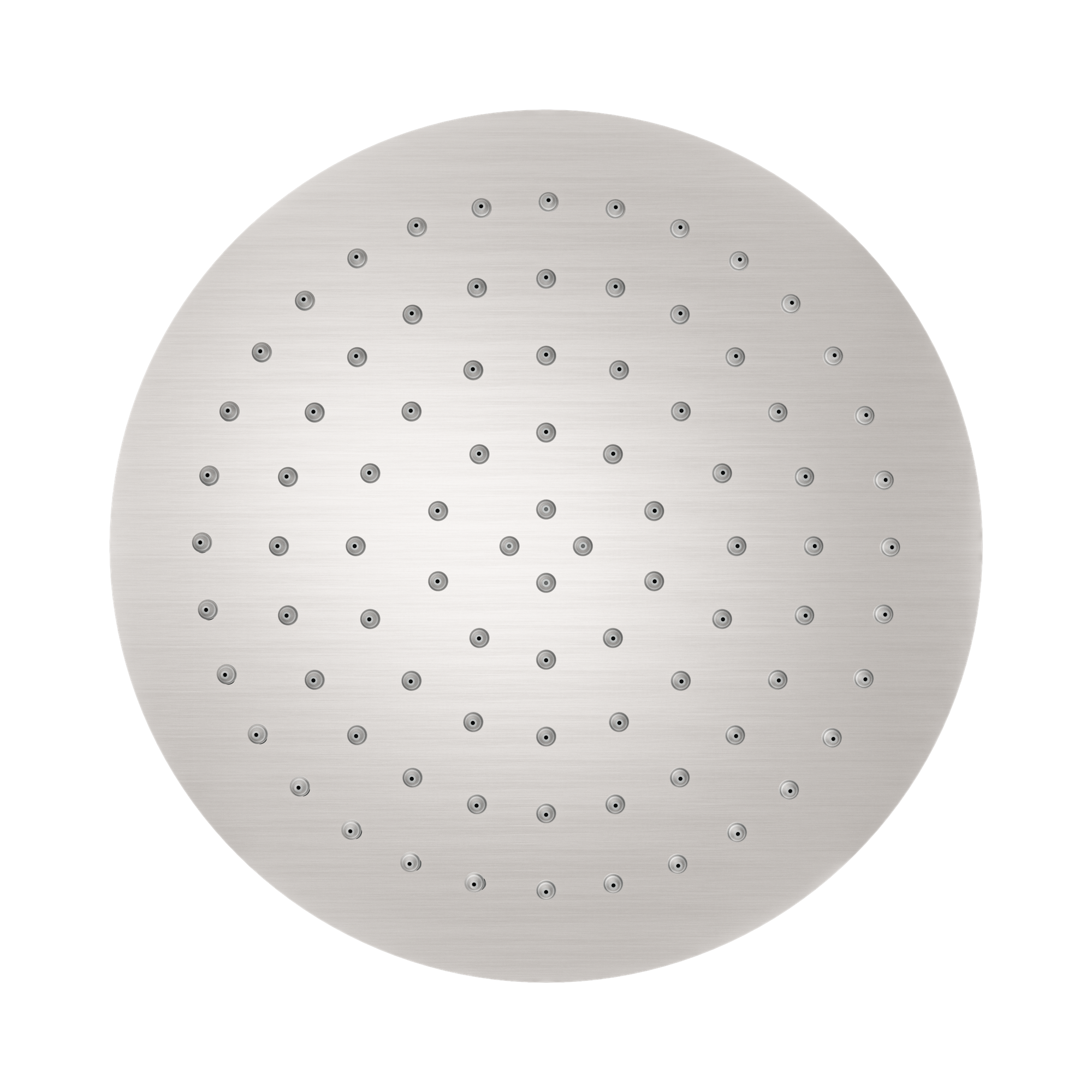 NR507036 BN 250mm Round Stainless Steel Shower Head 4 Star Rating Brushed Nickel image 2