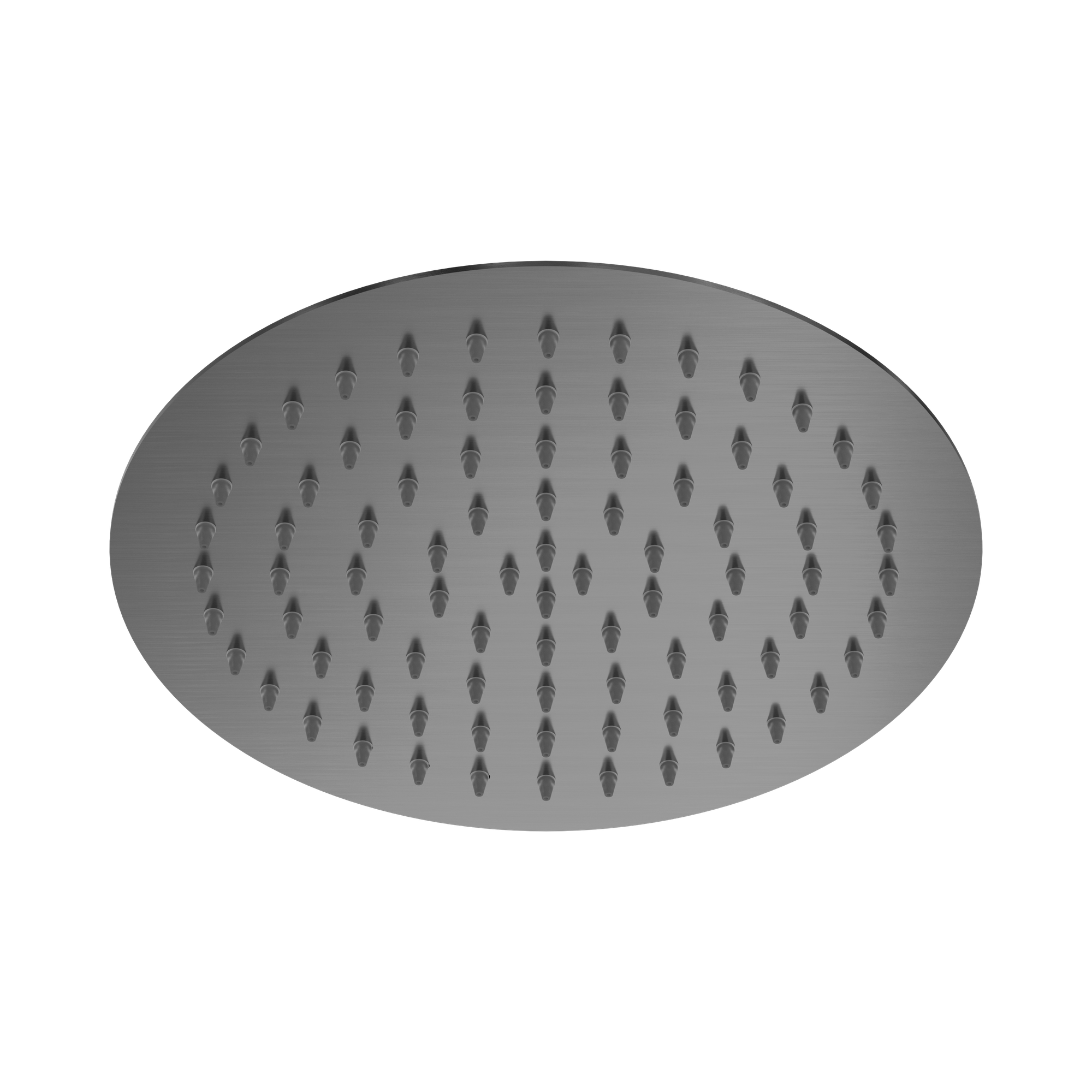 NR507036 GM 250mm Round Stainless Steel Shower Head 4 Star Rating Gun Metal image 3