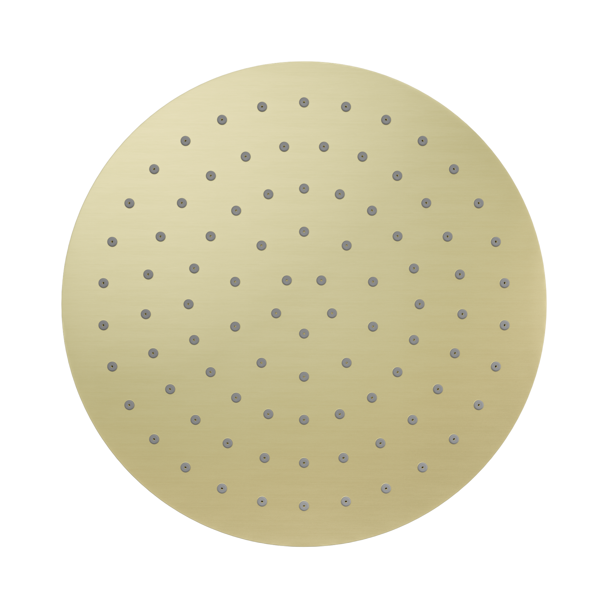 NR507046 BG 250mm Round Metal Shower Head II Brushed Gold image 2