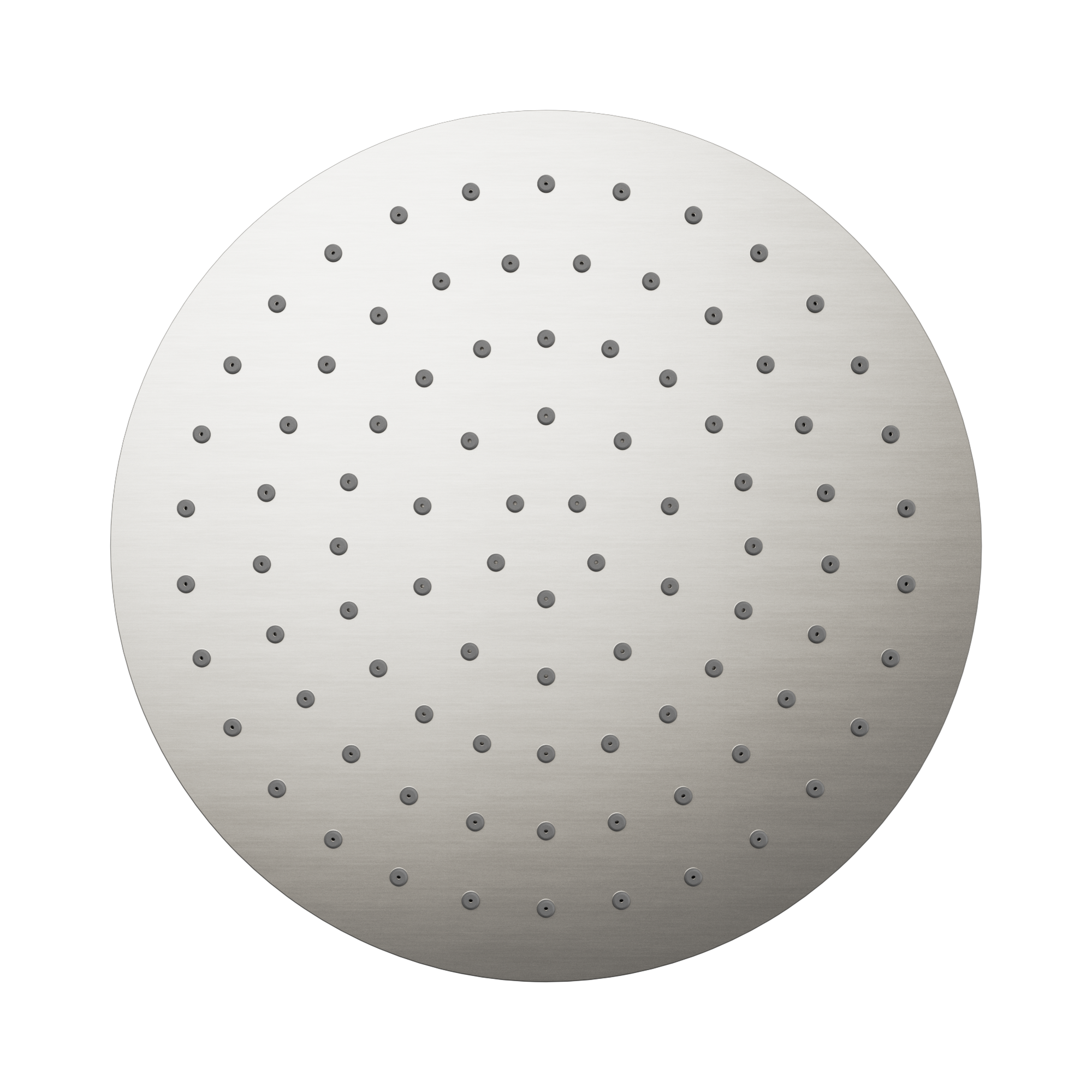 NR507046 BN 250mm Round Metal Shower Head II Brushed Nickel image 2