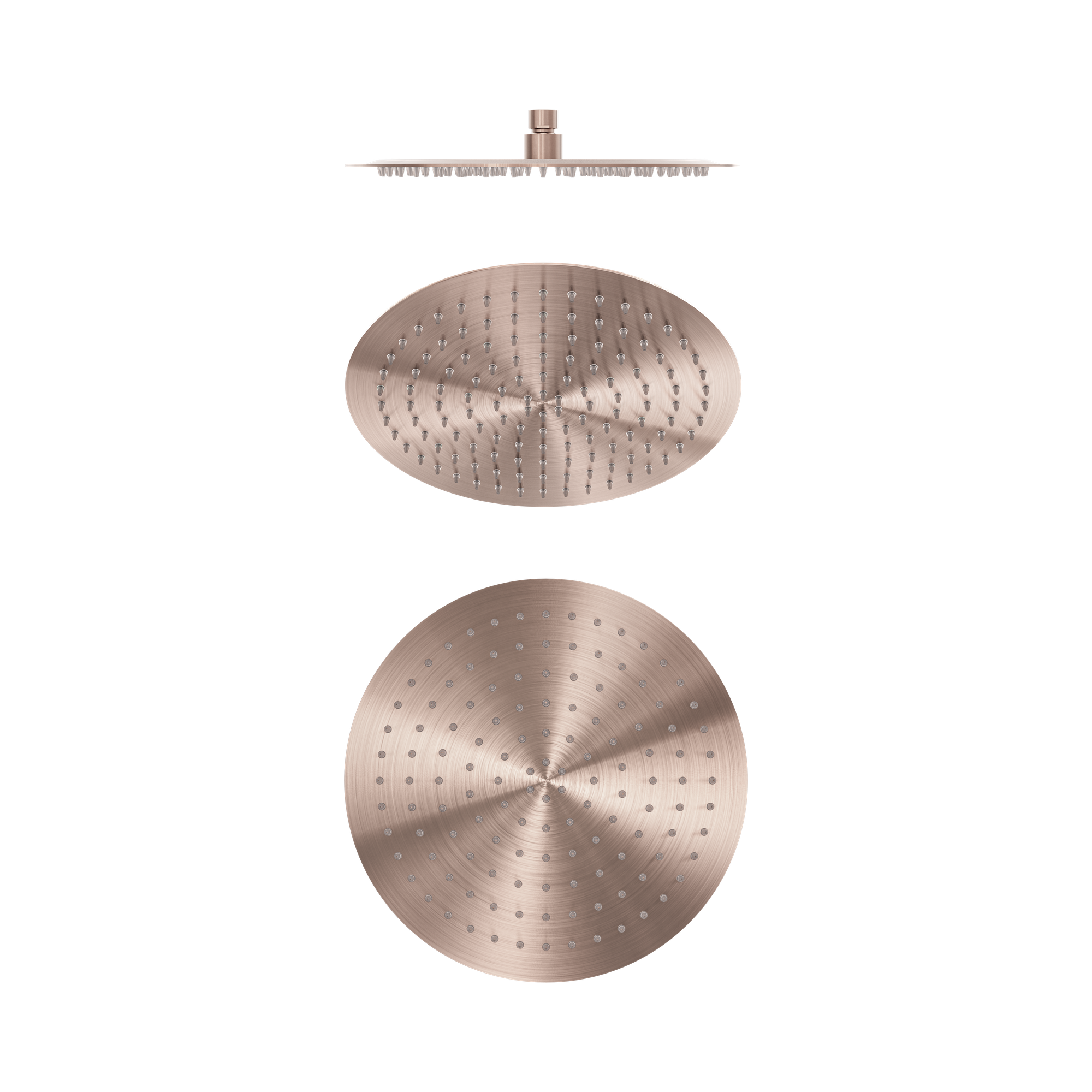 NR508041 BZ Zen SS316 L 300mm Round Shower Head Brushed Bronze image 1