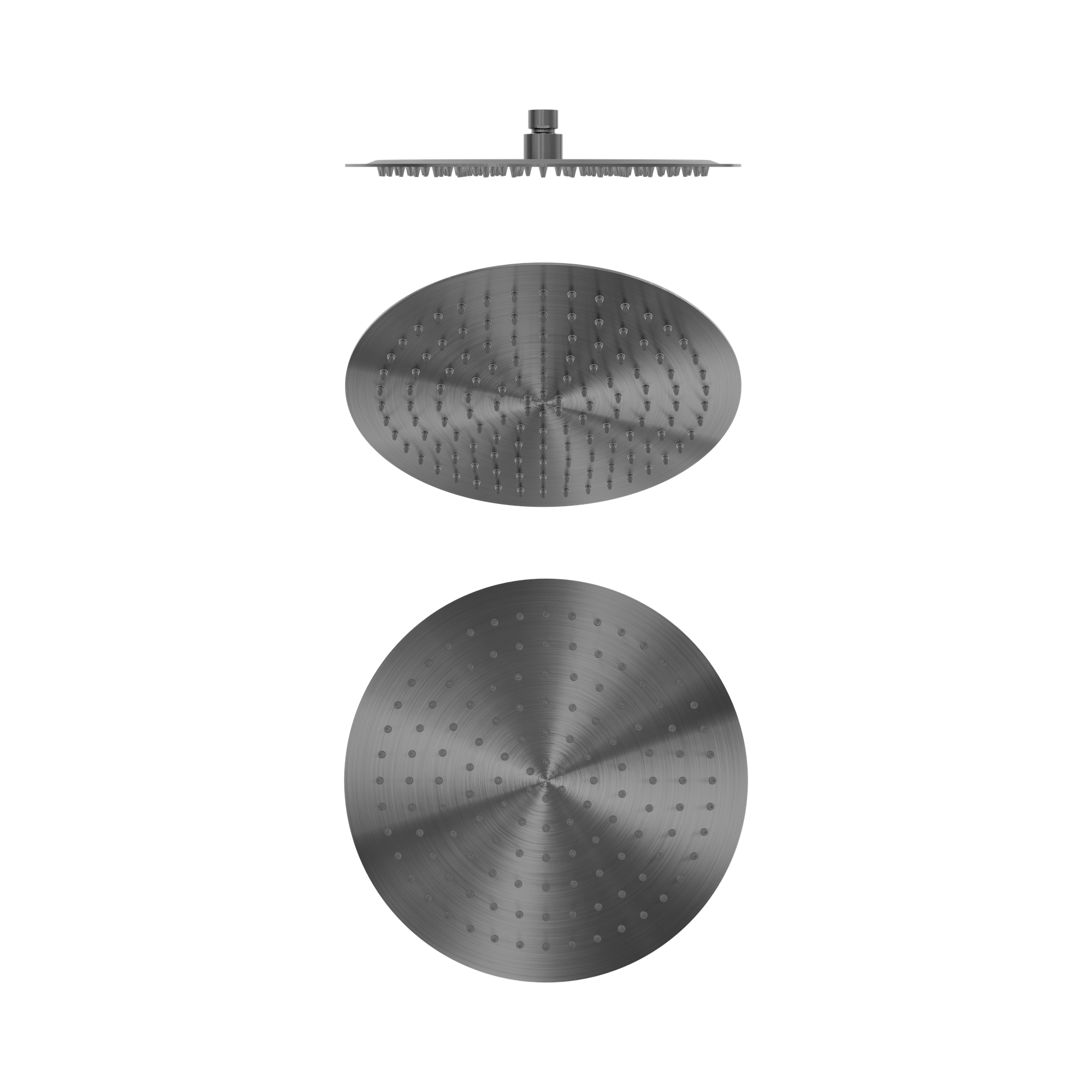 NR508041 GR Zen SS316 L 300mm Round Shower Head Graphite image 1