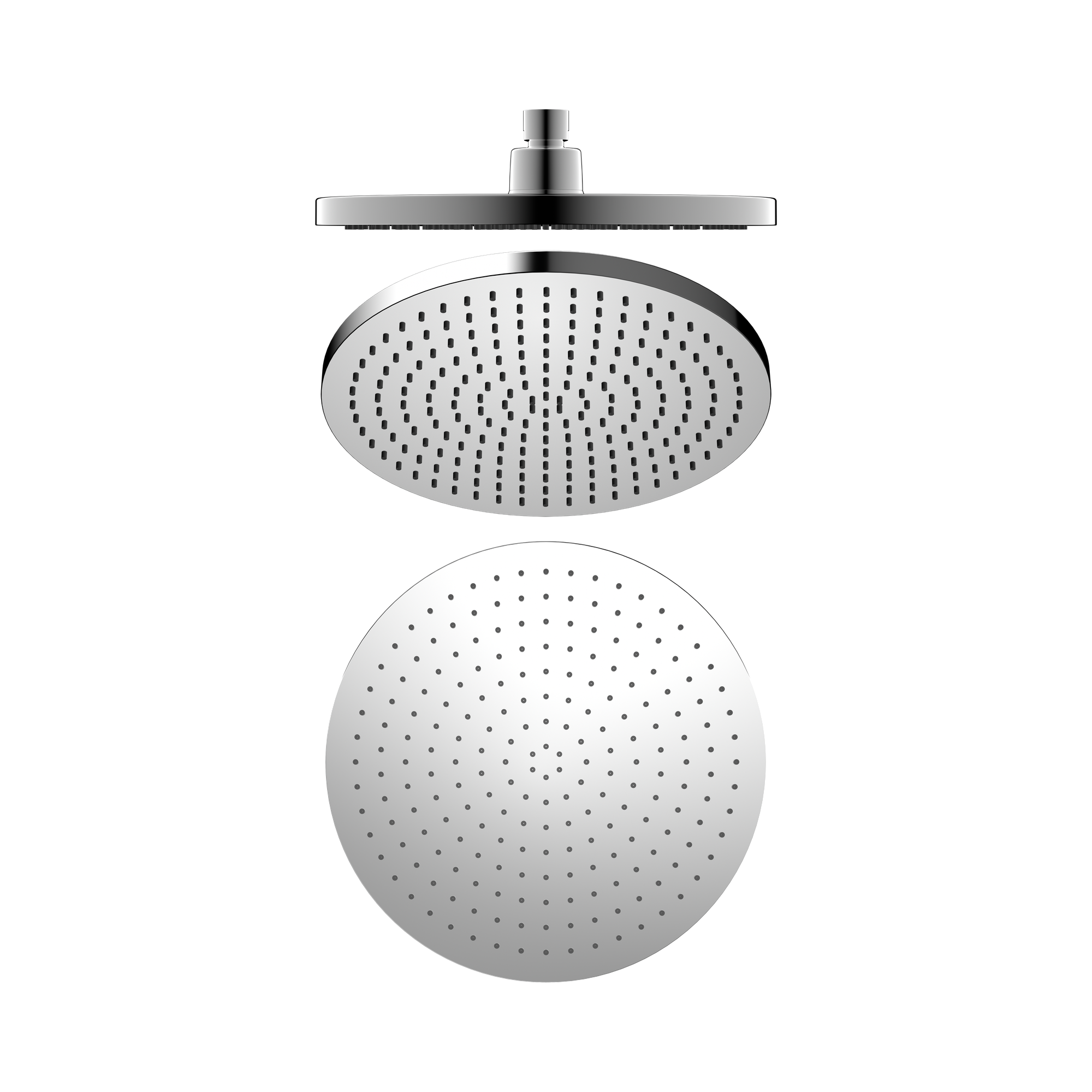 NR508076 CH 230mm Air Shower Head Chrome image 1