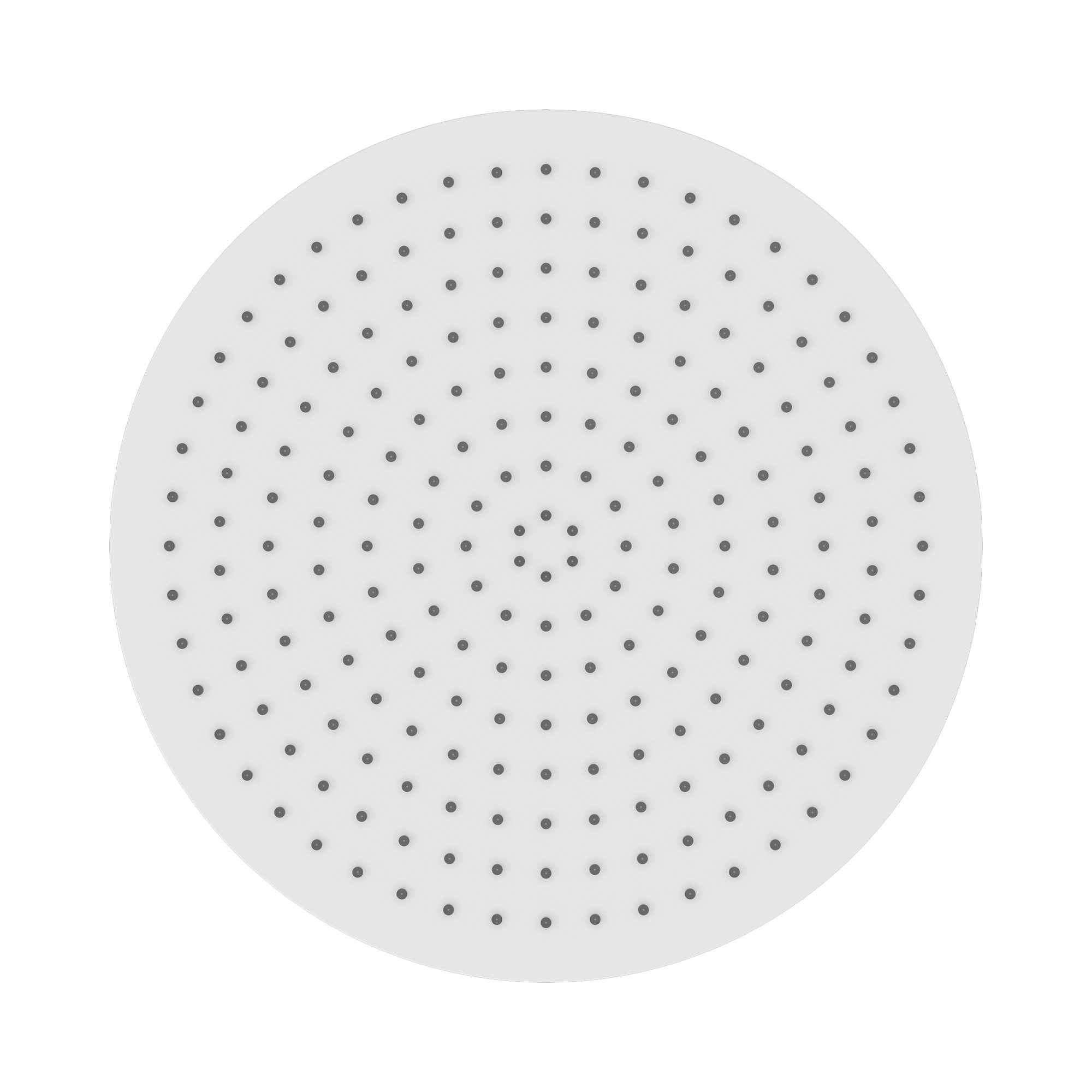 NR508076 MW 230mm Air Shower Head Matte White image 3