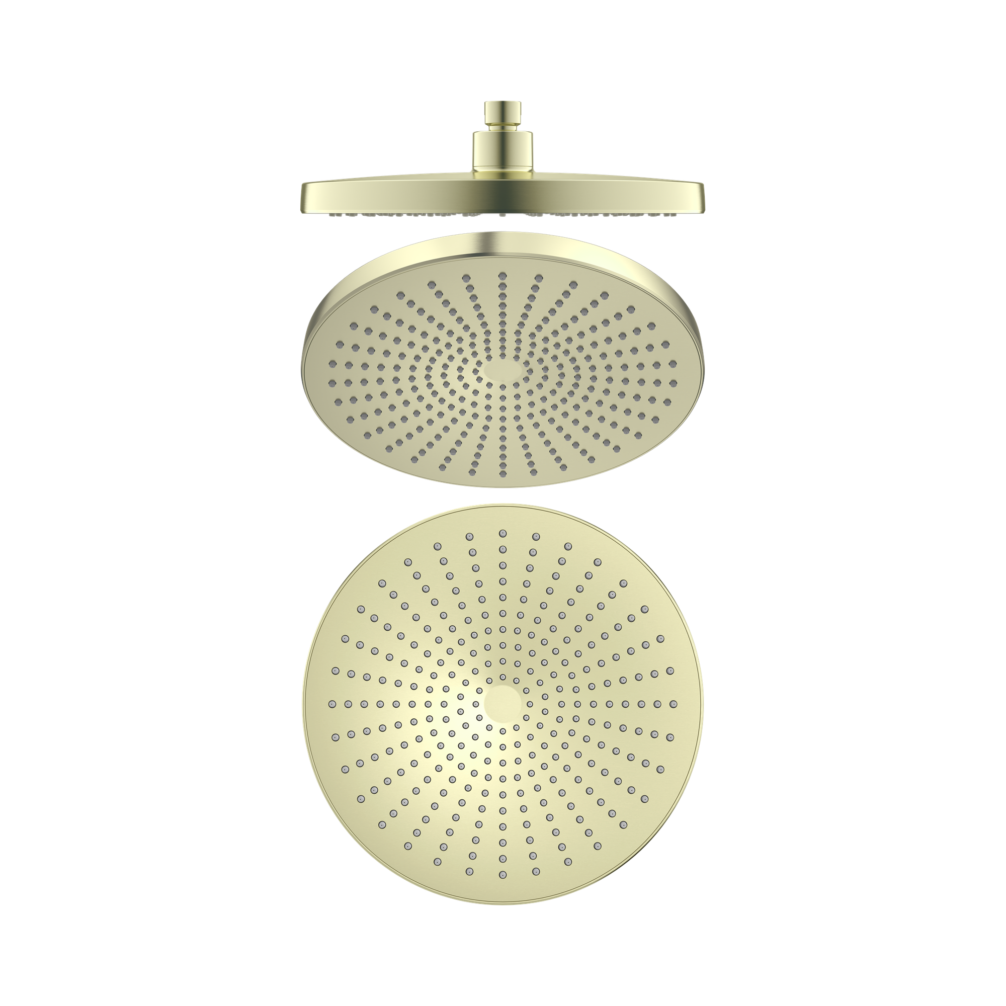 NR508079 BG Opal 250mm Shower Head Brushed Gold image 1