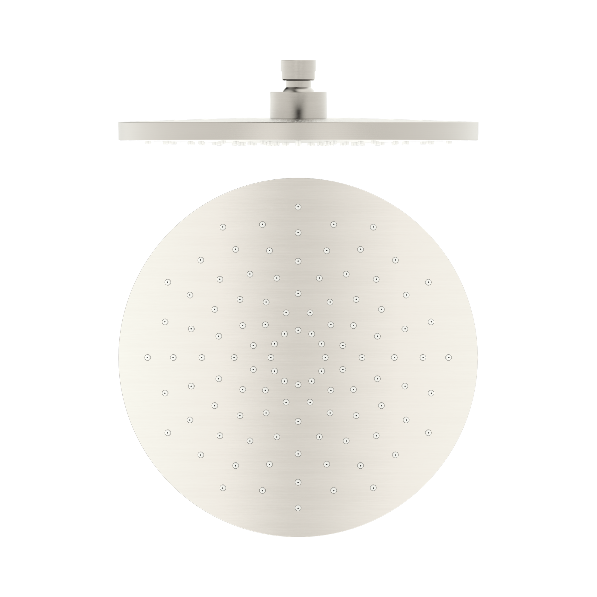 NR508088 BN 250mm ABS Round Shower Head Brushed Nickel image 1
