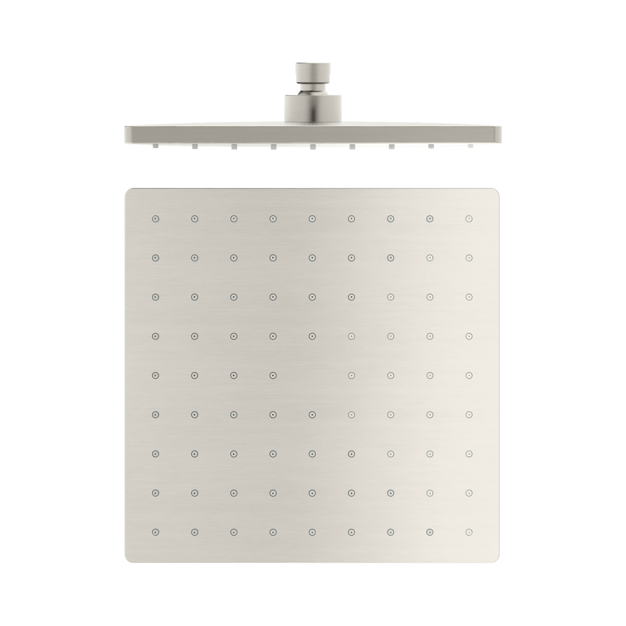 NR508089 BN 250mm ABS Square Shower Head Brushed Nickel image 1