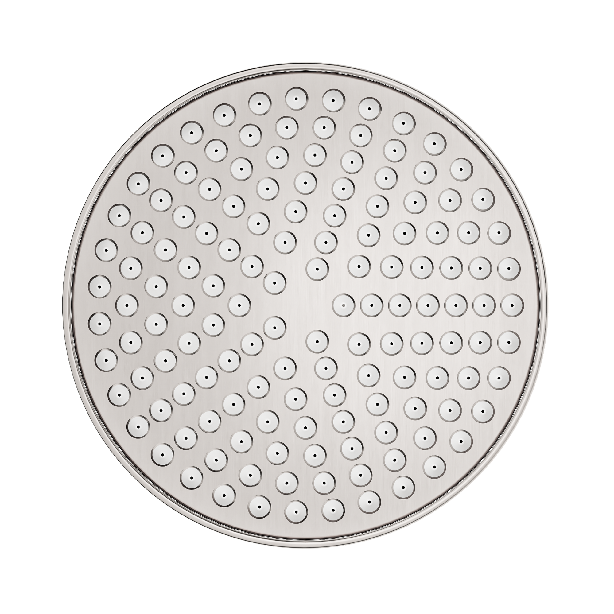 NR508094 BN York 200mm Shower Head Brushed Nickel image 3