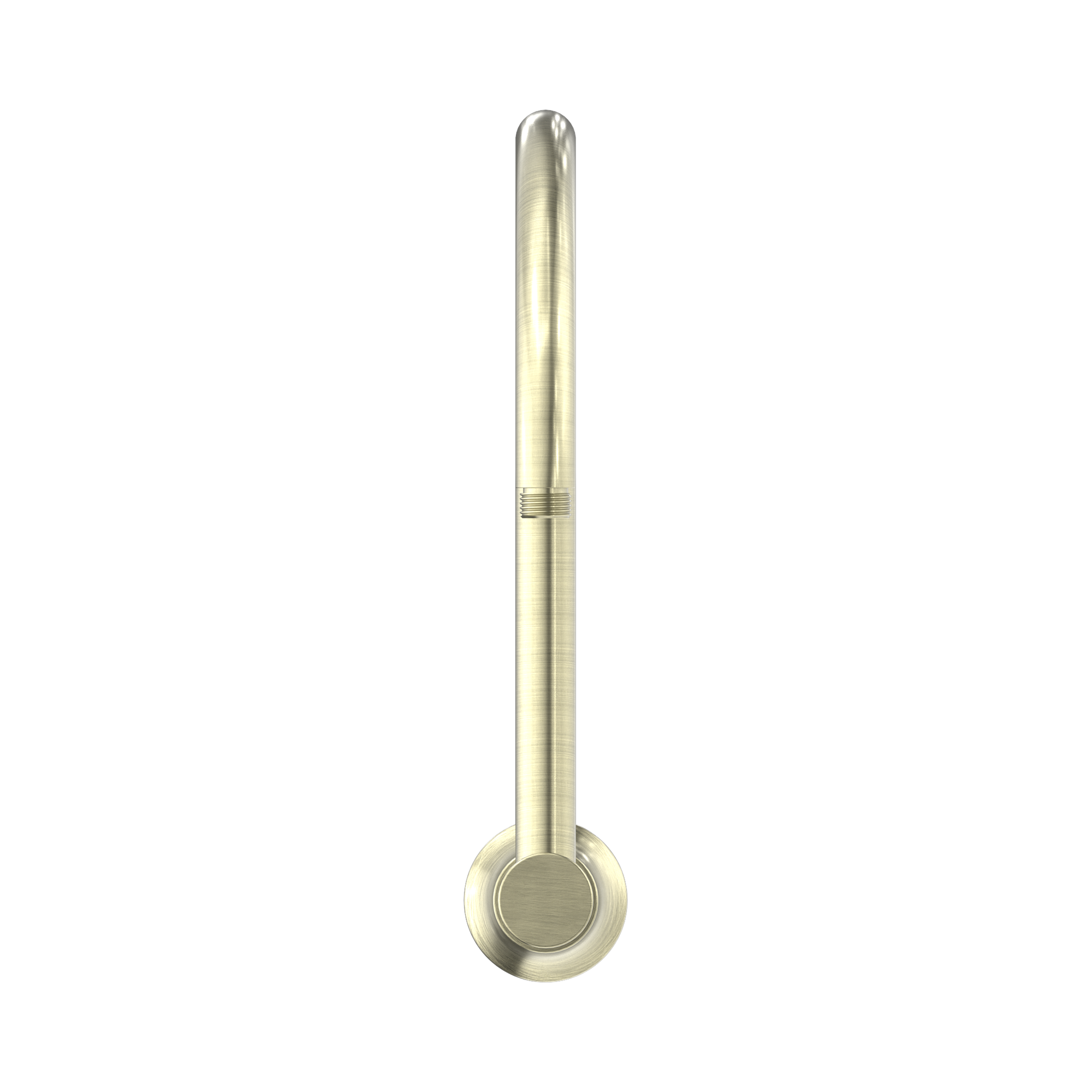 NR508 AB York Shower Arm Aged Brass image 2