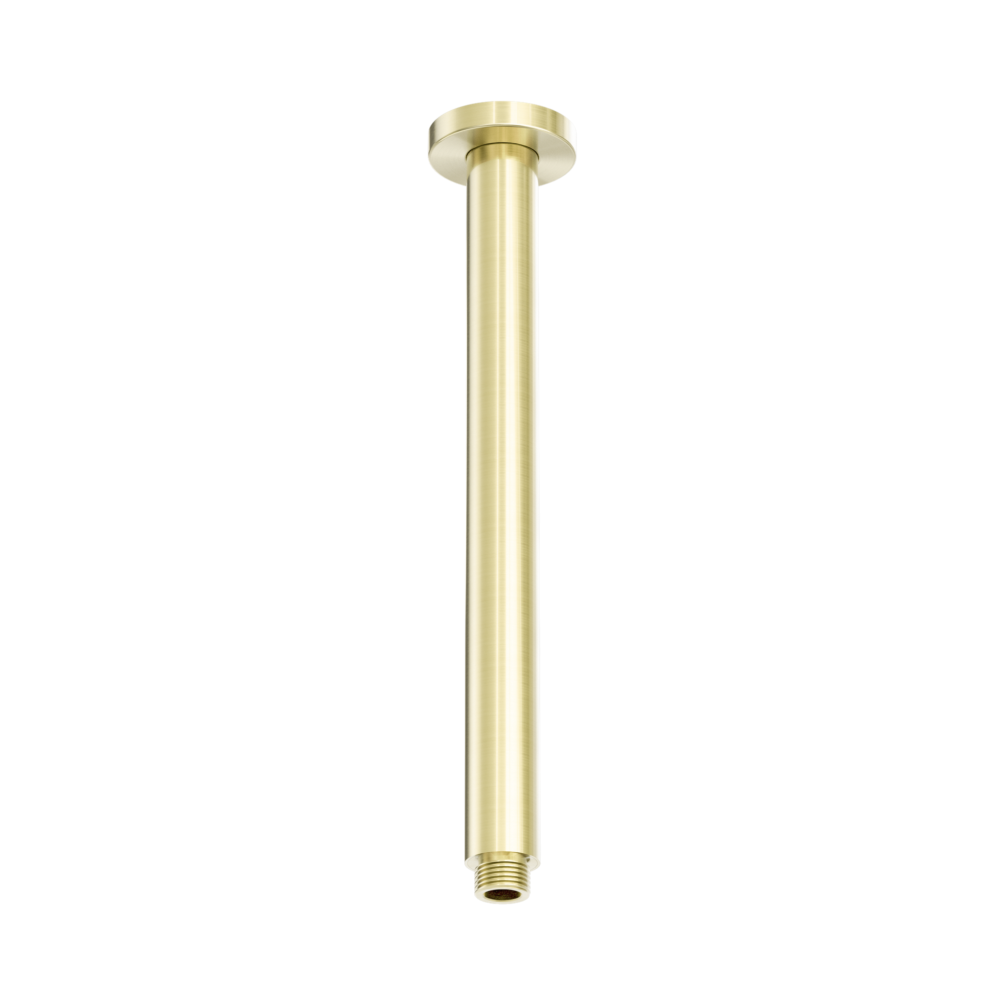 NR510 BG Zen SS316 L Round Ceiling Arm 300mm Length Brushed Gold image 1