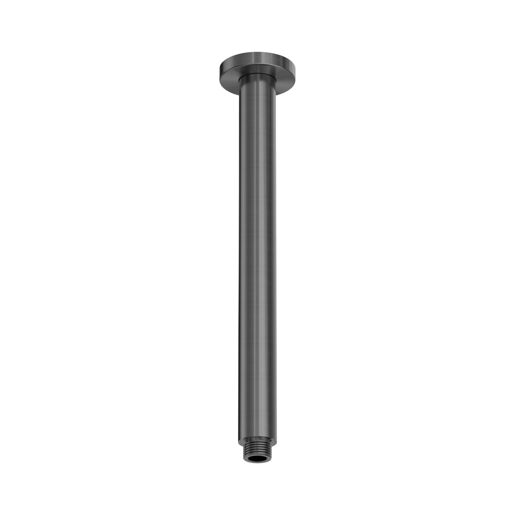 NR510 GR Zen SS316 L Round Ceiling Arm 300mm Length Graphite image 1