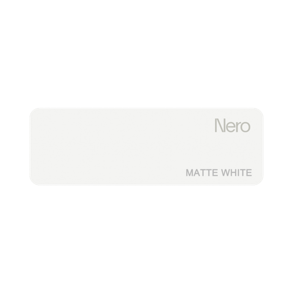 NR514234 MW Matte White Colour Sample Plate Thumb