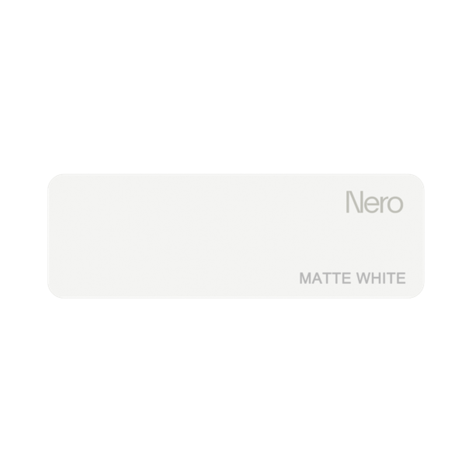 NR514234 MW Matte White Colour Sample Plate image 1