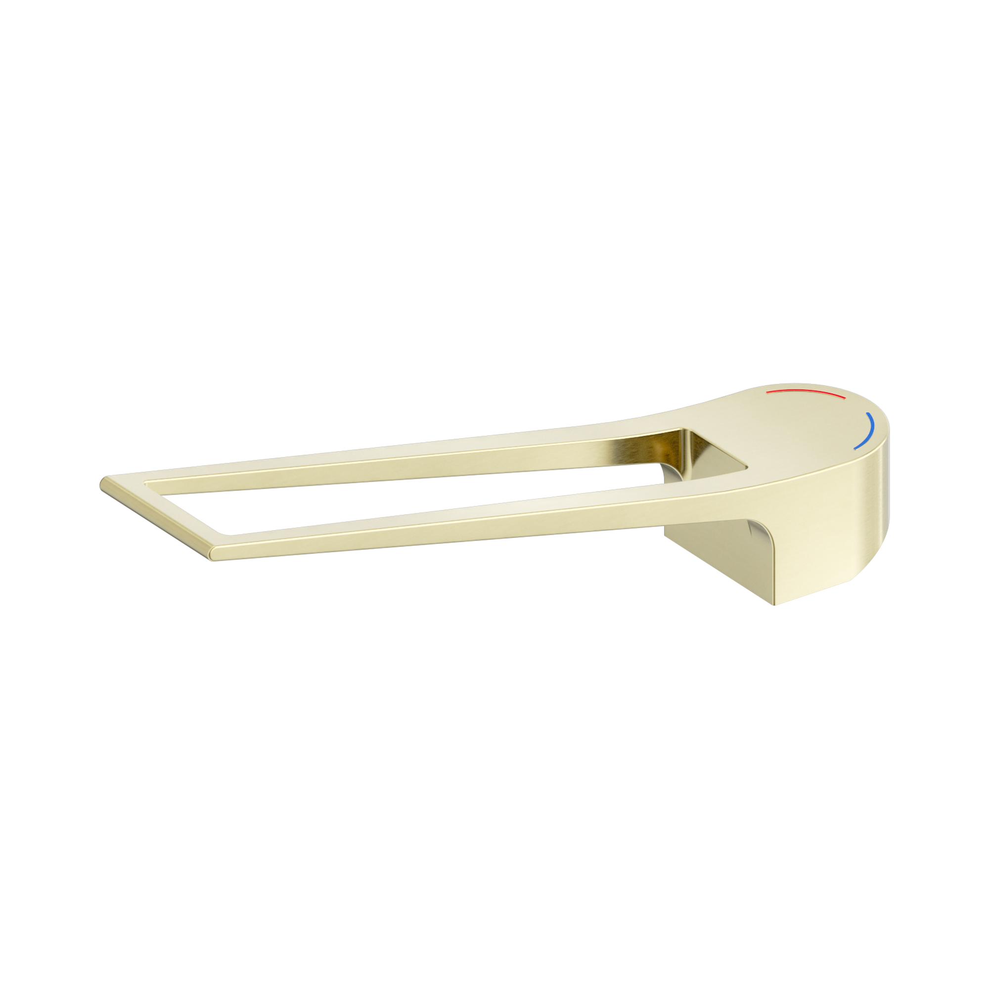 NR5390052 BG Bianca Basin Mixer Care Handle Only Brushed Gold image 1