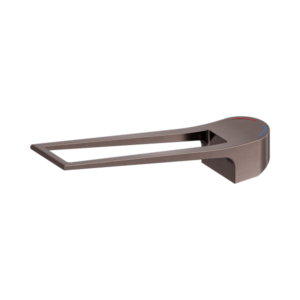 NR5390052 BZ Bianca Basin Mixer Care Handle Only Brushed Bronze Thumb