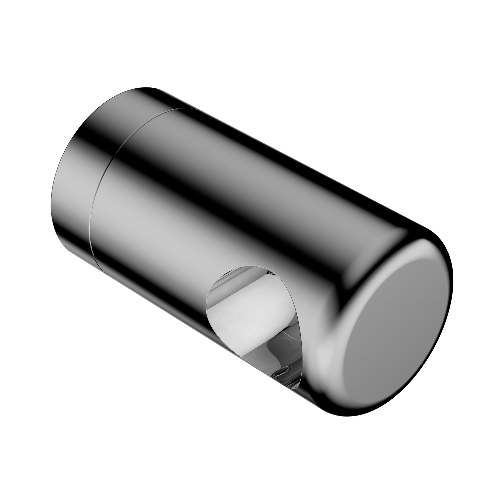 NR5390420 CH Mecca Care Make Your Own 25mm Grab Rail End Bracket Chrome image 1