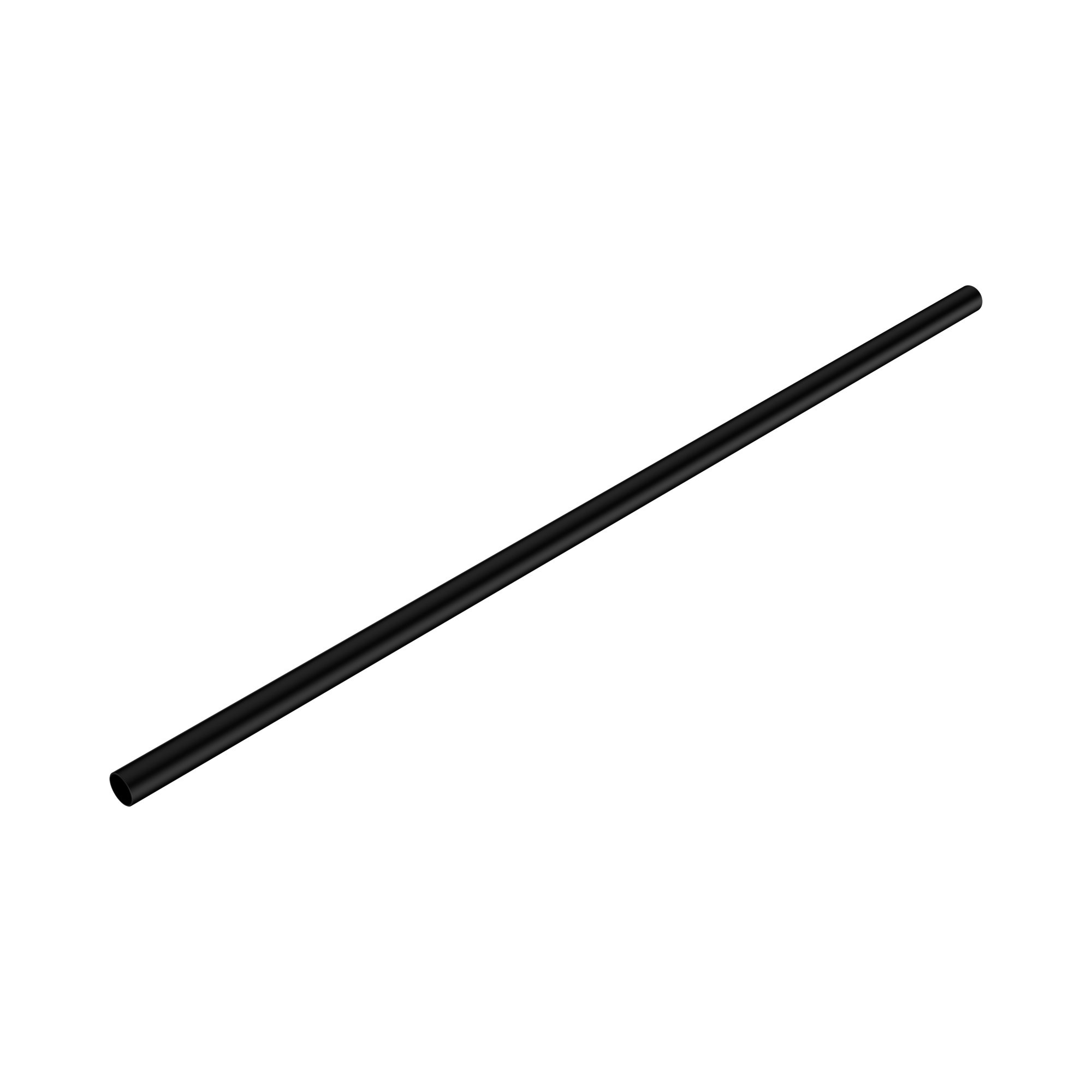 NR5420007 MB Mecca Care Make Your Own 32mm Grab or Hand rail 32mm Diameter Rail 1200mm Long Matte Black image 1