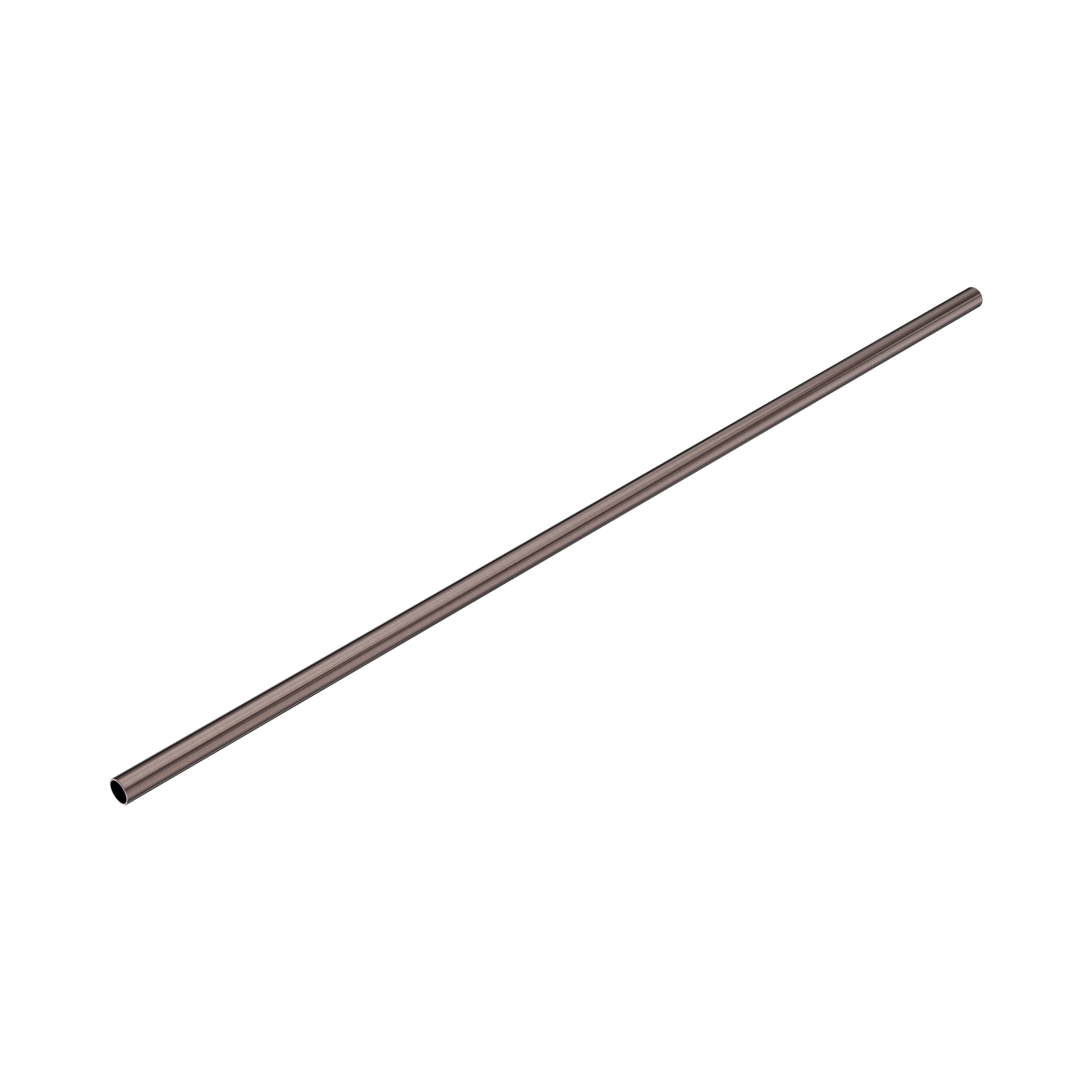 NR5420009 BZ Mecca Care Make Your Own 25mm Grab Rail 25mm Diameter Rail 1200mm Brushed Bronze image 1