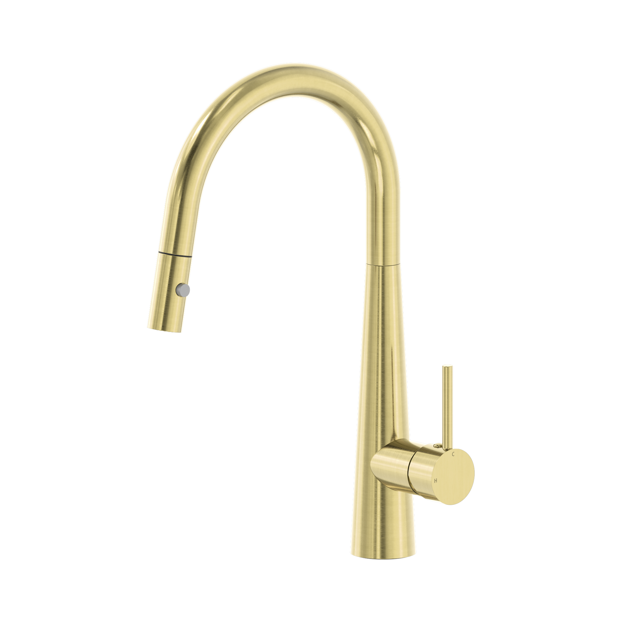 NR581009c BG Dolce Pull Out Sink Mixer With Vegie Spray Function Brushed Gold image 1