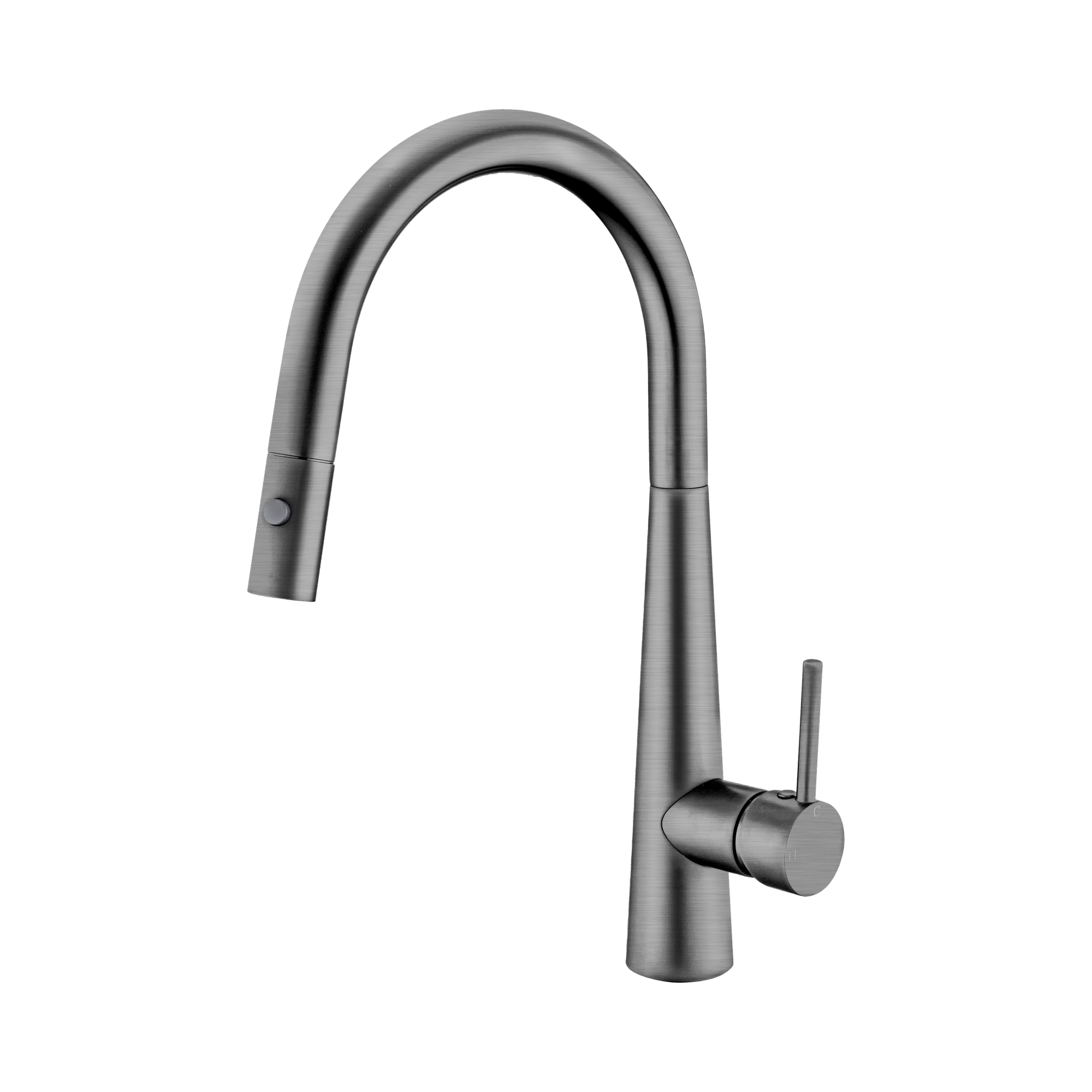 NR581009c GM Dolce Pull Out Sink Mixer With Vegie Spray Function Gun Metal image 1