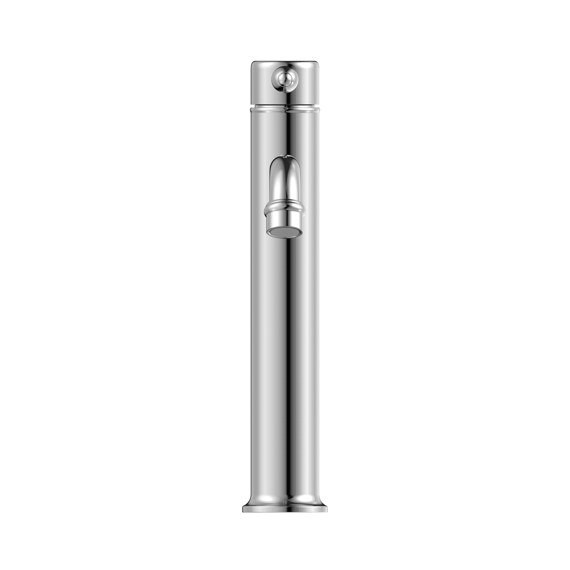 NR692101a02 CH York Straight Tall Basin Mixer With Metal Lever Chrome image 2