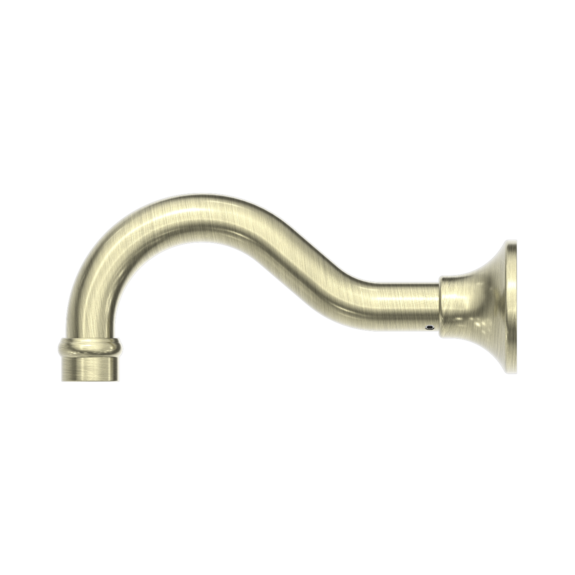 NR692103 AB York Basin Bath Spout Only Aged Brass image 3
