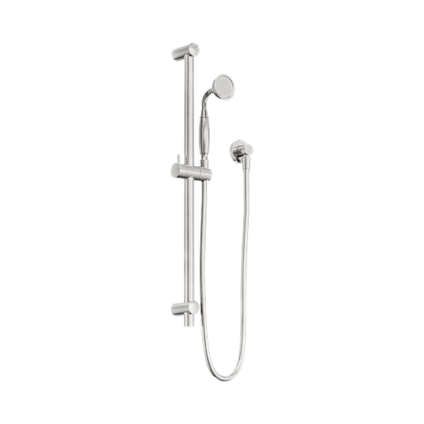 NR692105a02 BN York Shower Rail With Metal Hand Shower Brushed Nickel Thumb