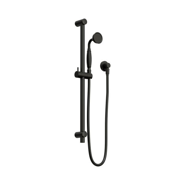 NR692105a02 MB York Shower Rail With Metal Hand Shower Matte Black Thumb