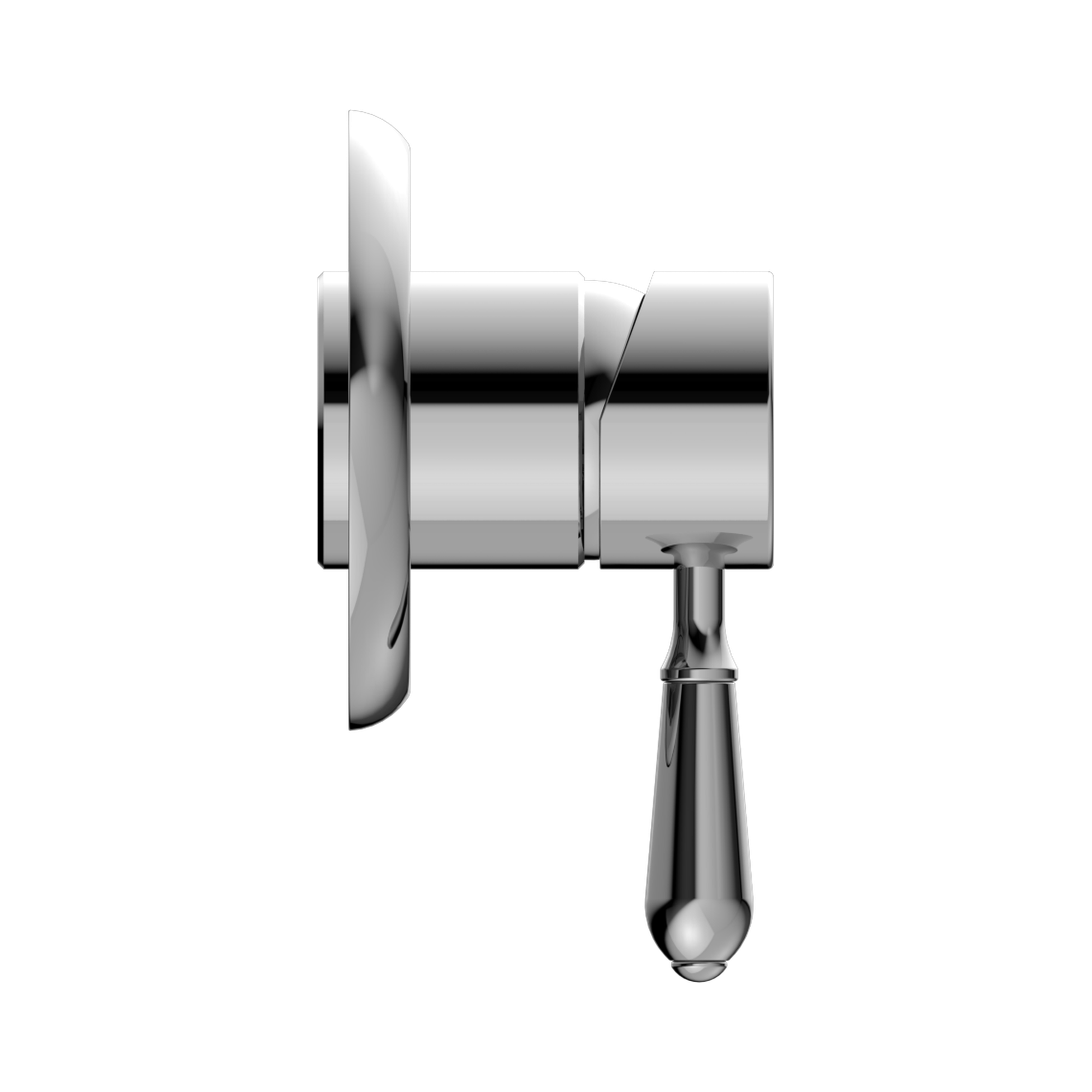 NR69210902 CH York Shower Mixer With Metal Lever Chrome image 3