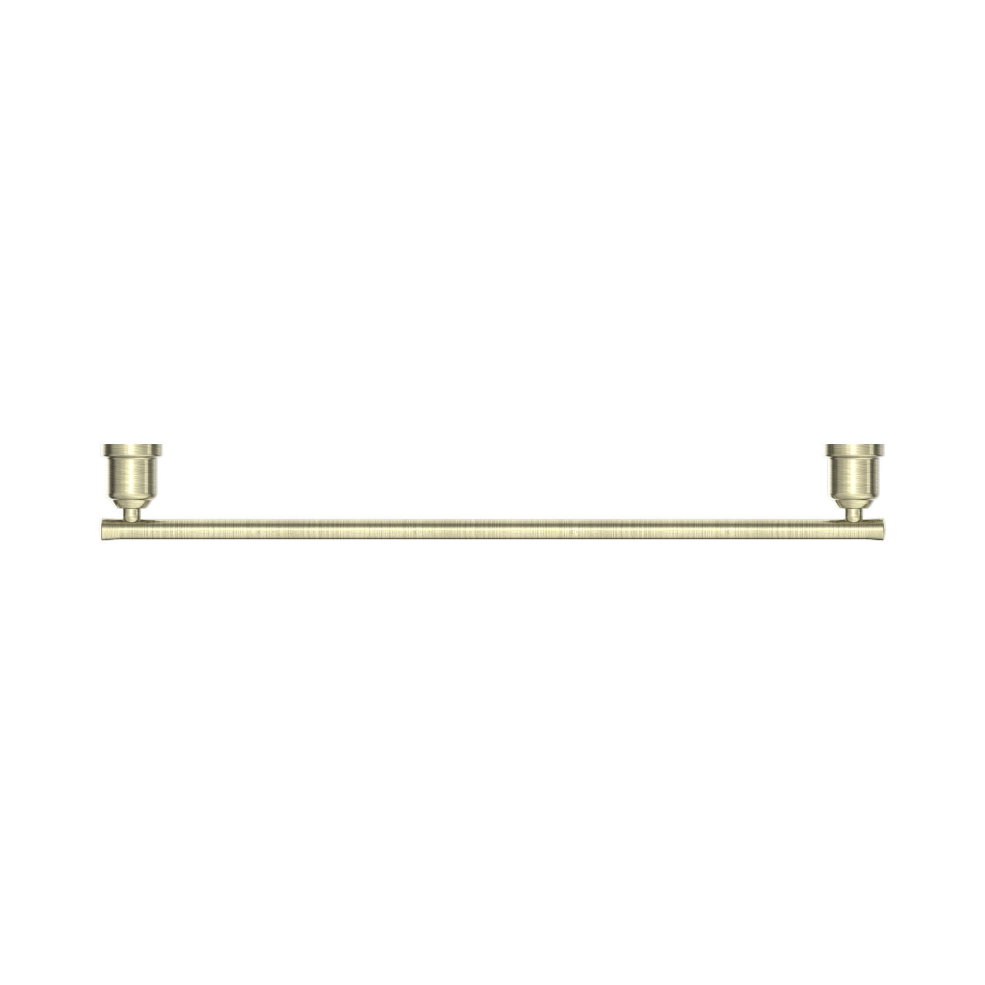 NR6924 AB York Single Towel Rail 600mm Aged Brass image 3