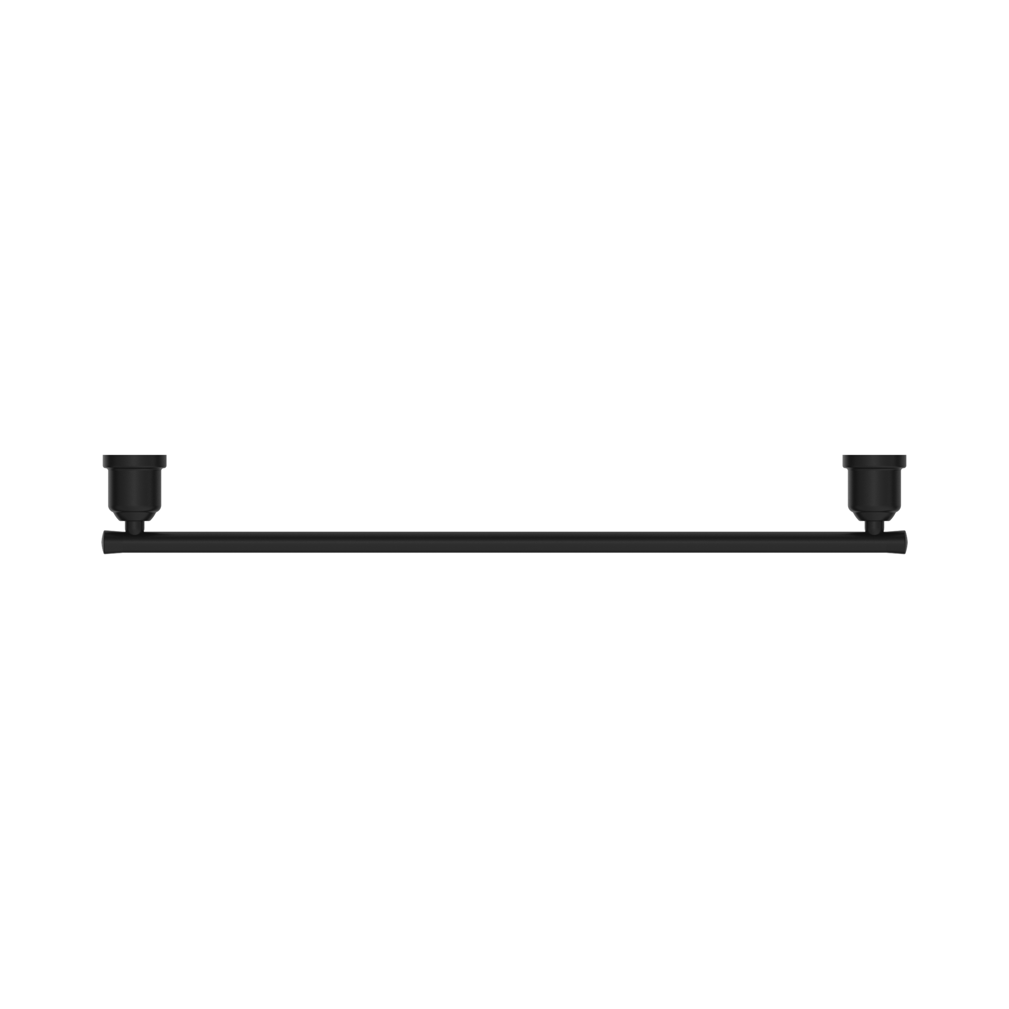 NR6924 MB York Single Towel Rail 600mm Matte Black image 3