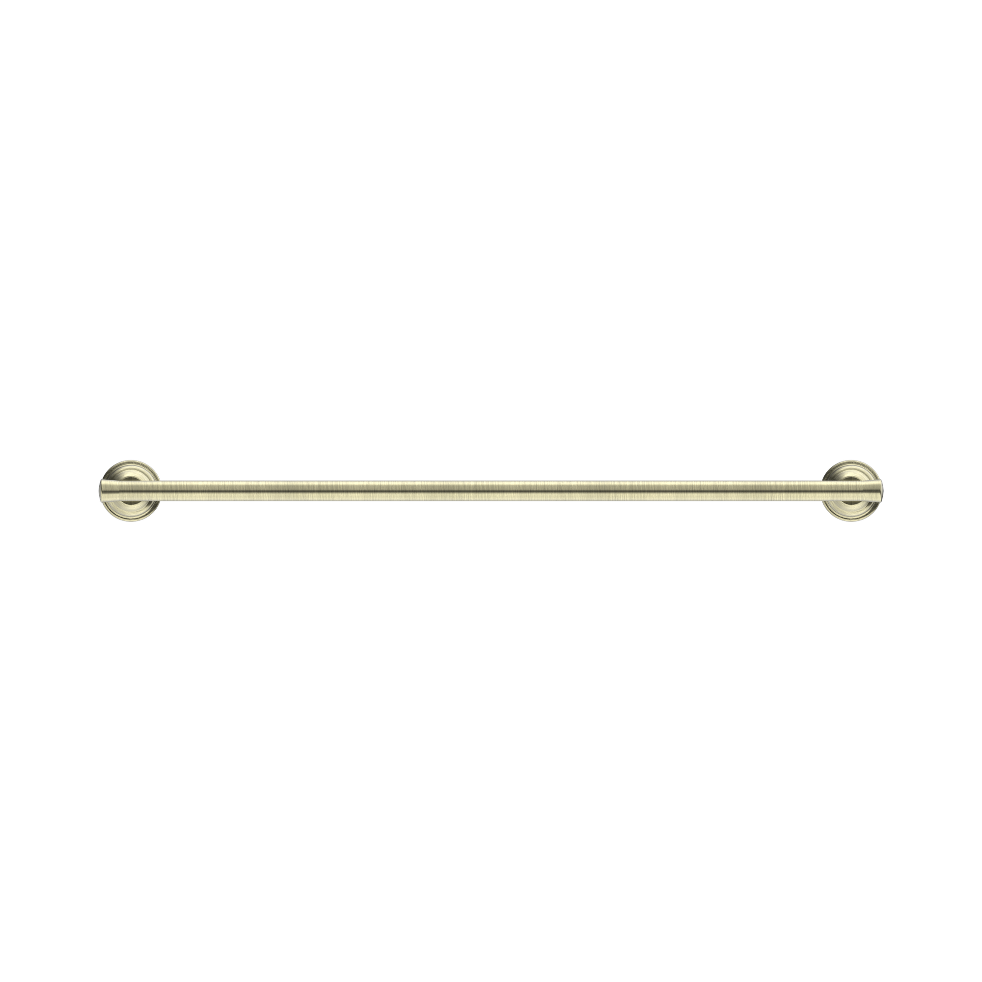 NR6924d AB York Double Towel Rail 600mm Aged Brass image 2