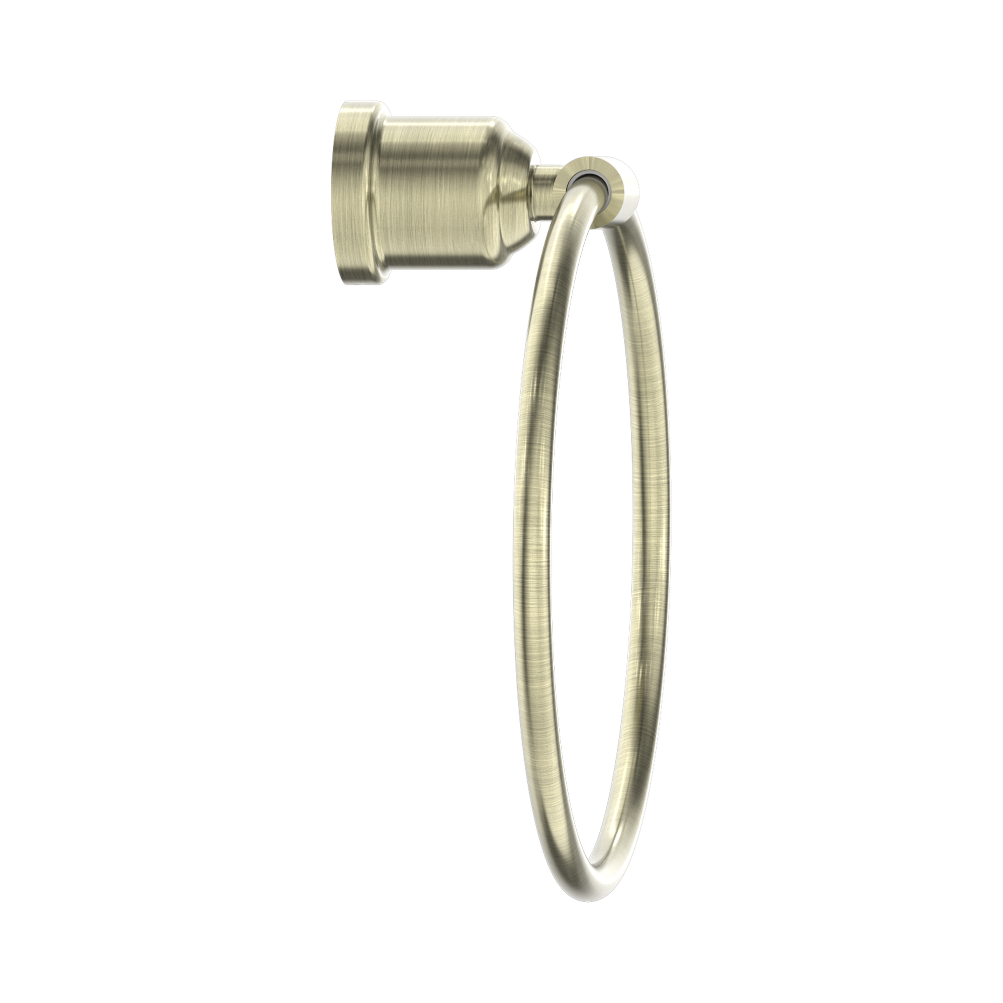 NR6980 AB York Towel Ring Aged Brass image 3