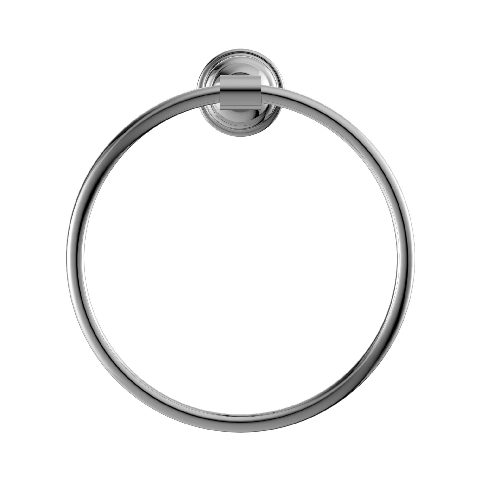 NR6980 CH York Towel Ring Chrome image 2