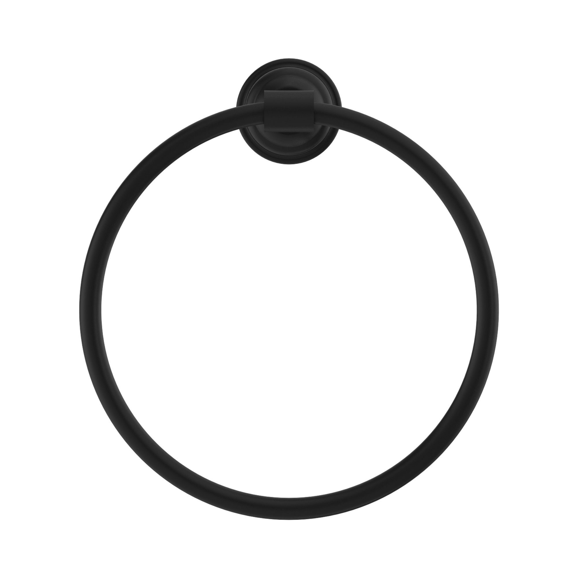 NR6980 MB York Towel Ring Matte Black image 2