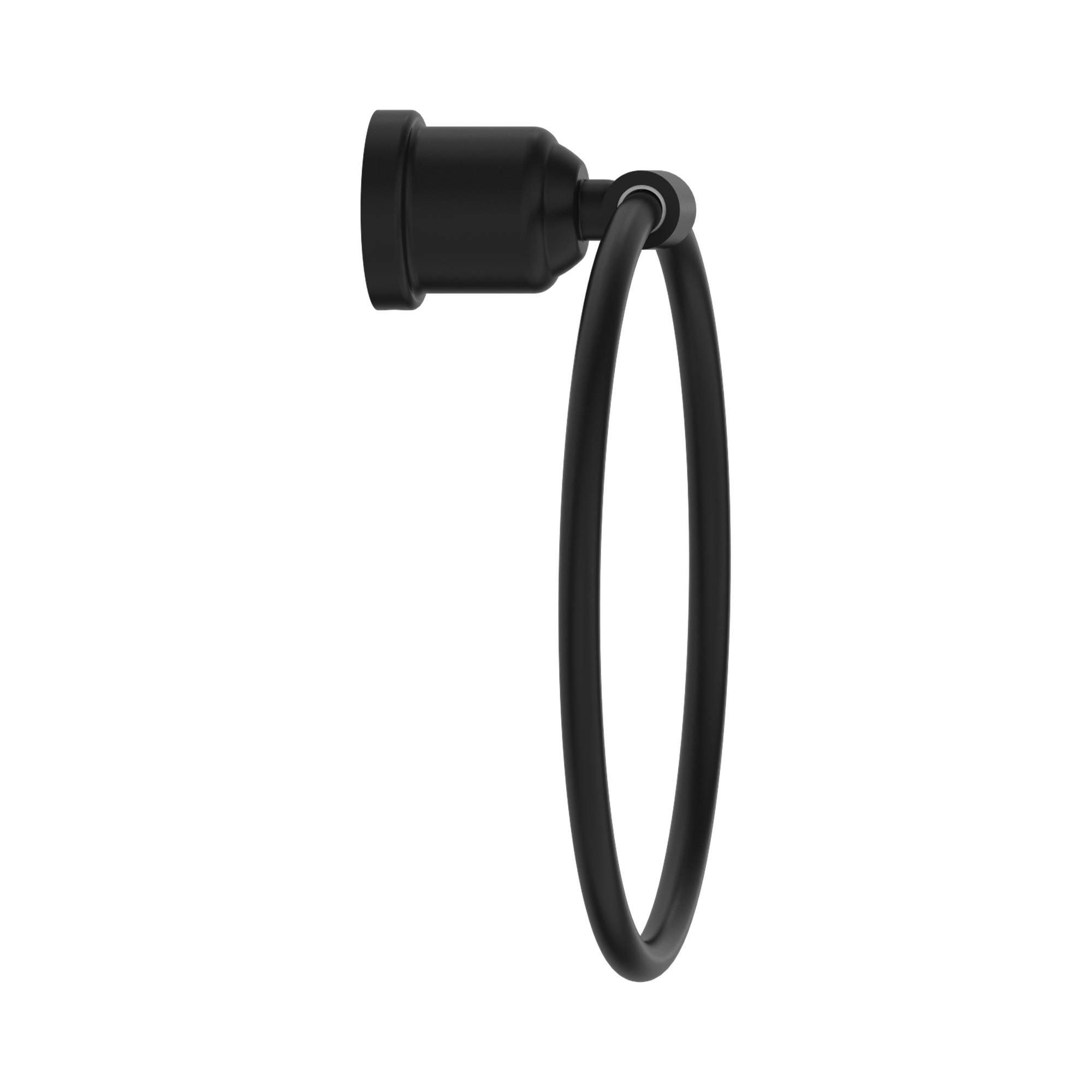 NR6980 MB York Towel Ring Matte Black image 3