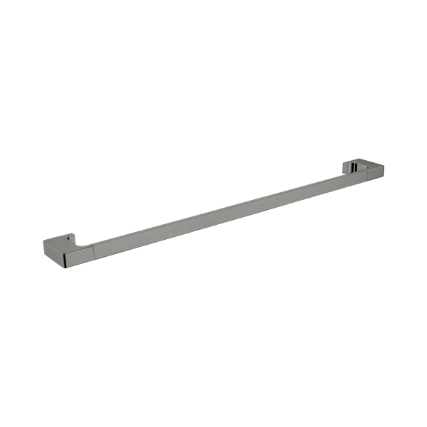 NR8030 GM Pearl Single Towel Rail 800mm Gun Metal Thumb