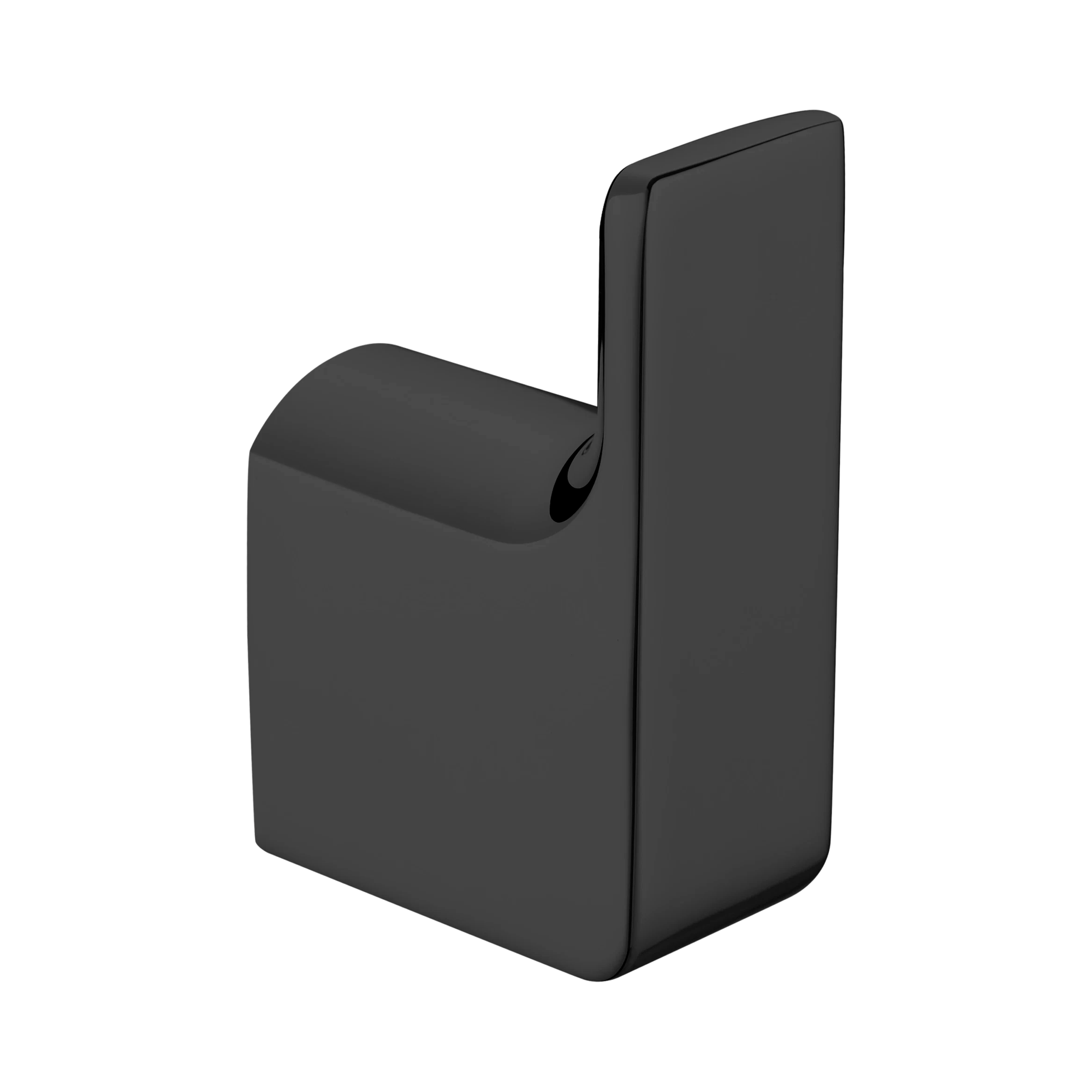 NR8082 MB Pearl Robe Hook Matte Black image 1