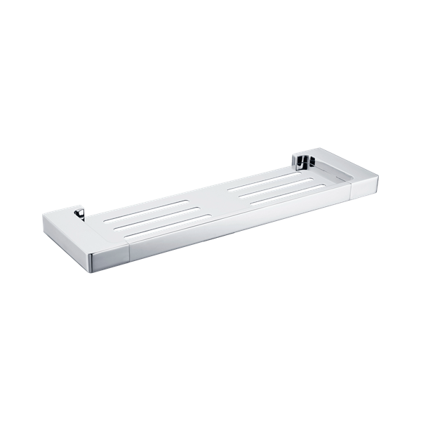 NR8087a CH Pearl Metal Shower Shelf Chrome Thumb