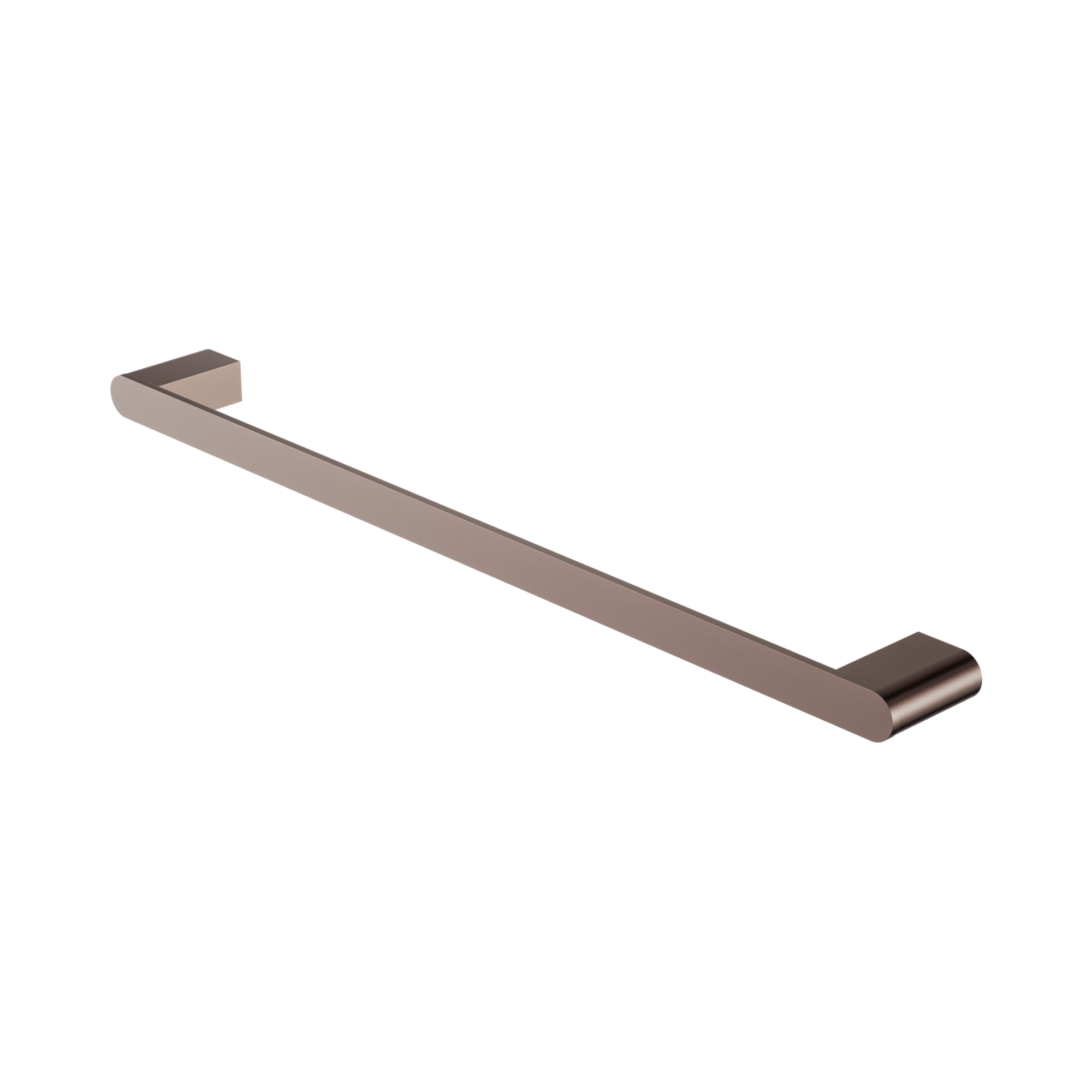 NR9024 BZ Bianca Single Towel Rail 600mm Brushed Bronze image 1