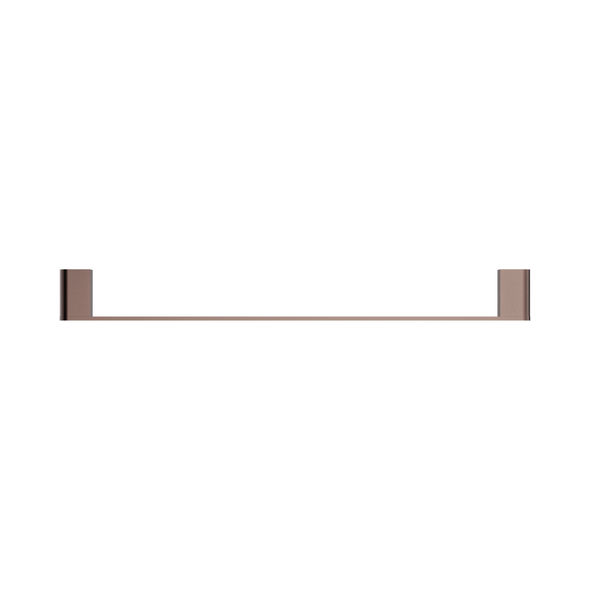 NR9024 BZ Bianca Single Towel Rail 600mm Brushed Bronze image 3