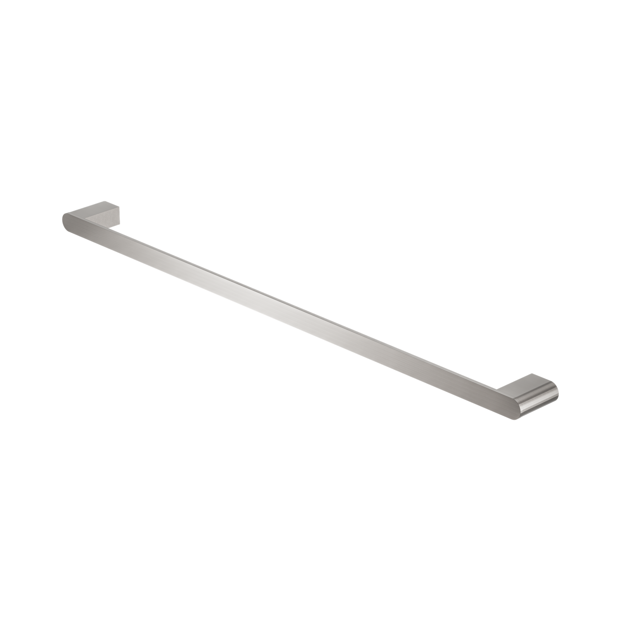 NR9030 BN Bianca Single Towel Rail 800mm Brushed Nickel image 1