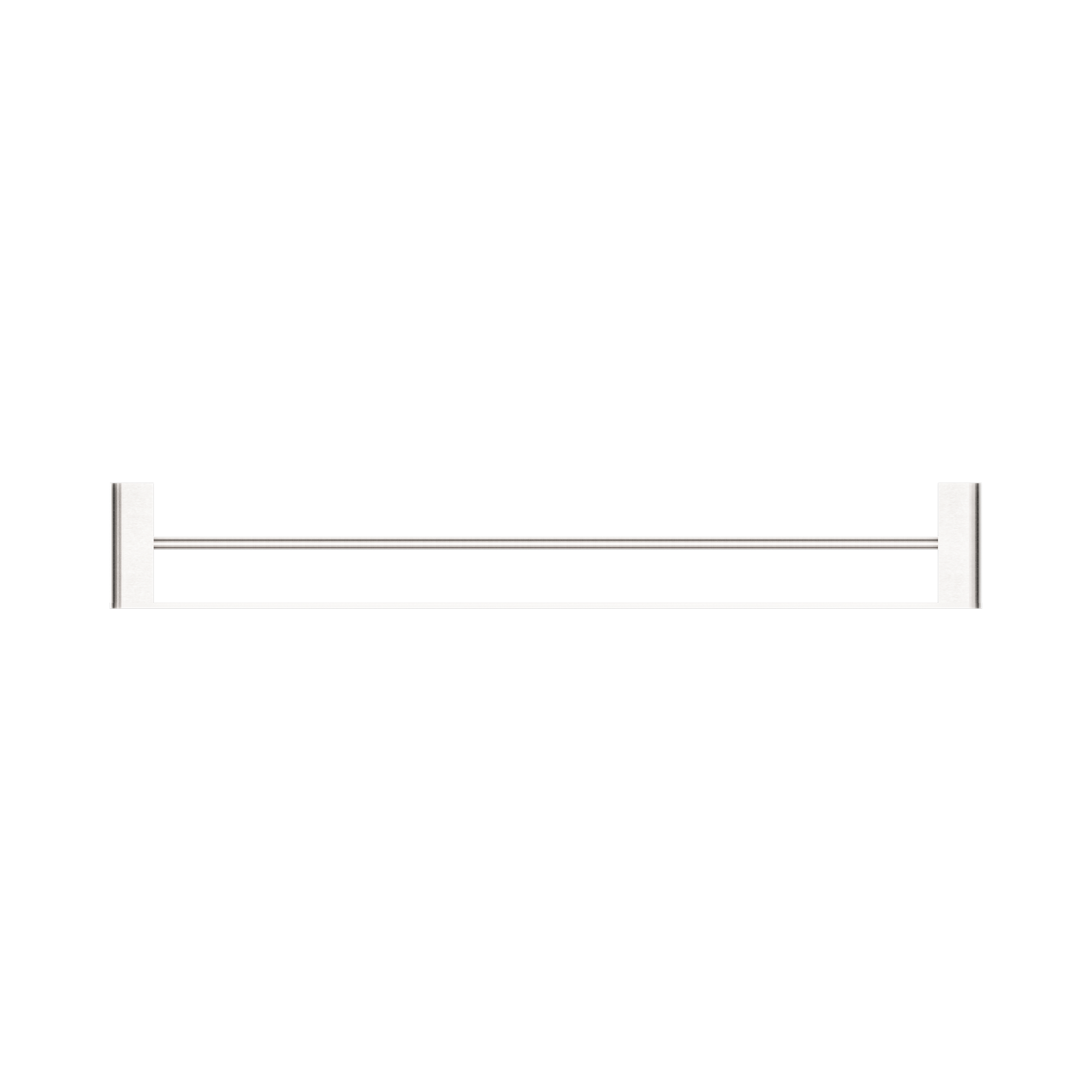 NR9030d BN Bianca Double Towel Rail 800mm Brushed Nickel image 3