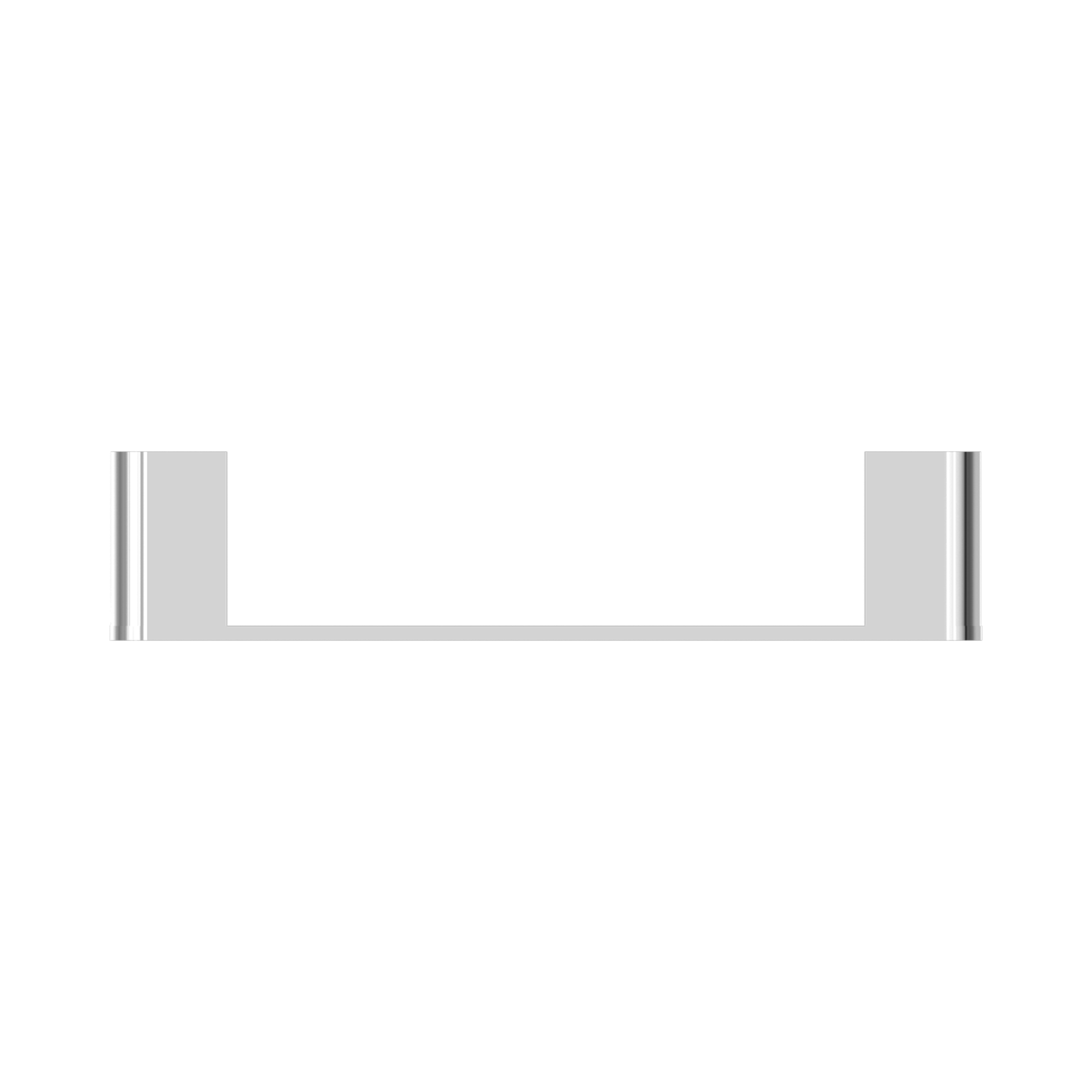 NR9080 CH Bianca Hand Towel Rail Chrome image 3