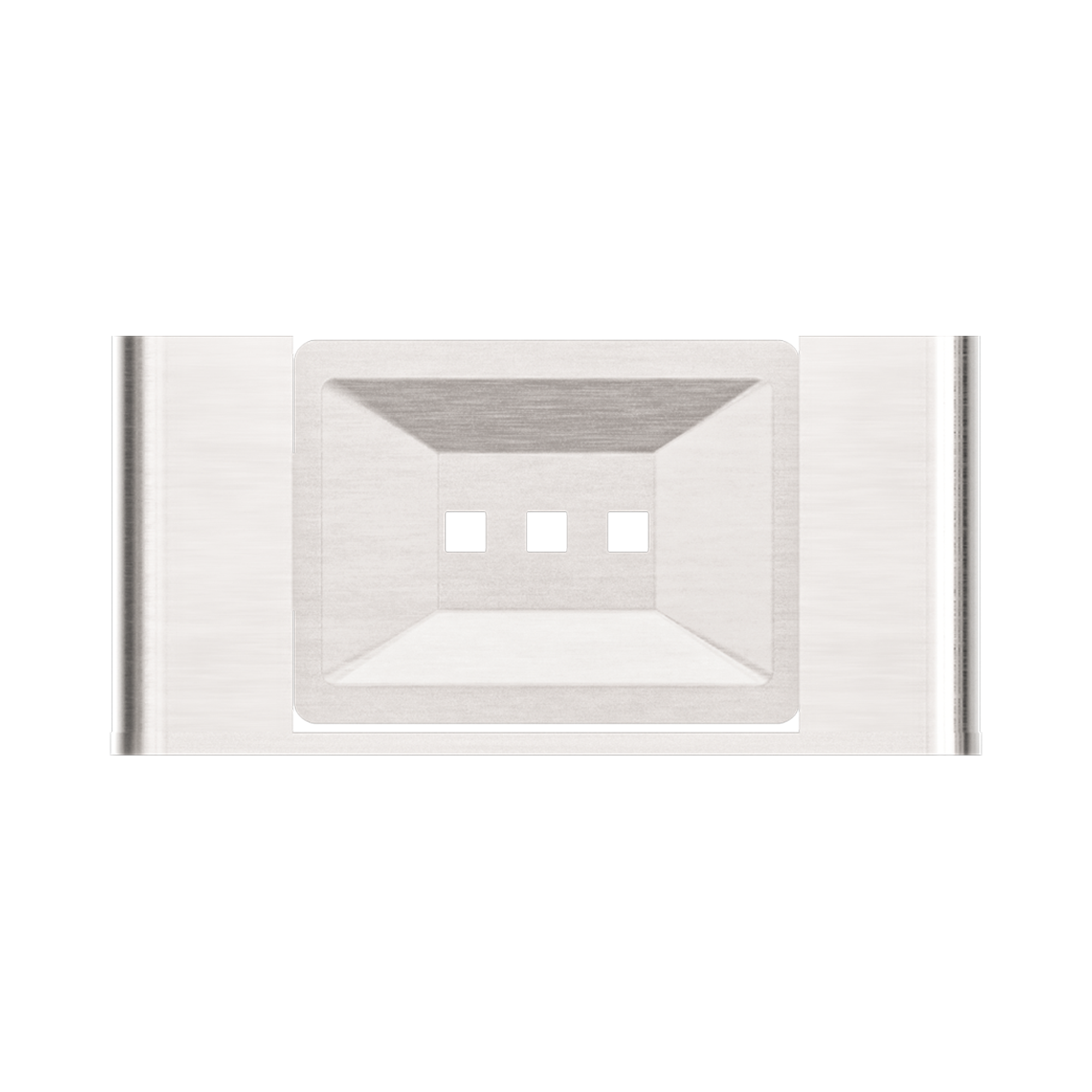 NR9081 BN Bianca Soap Dish Holder Brushed Nickel image 3