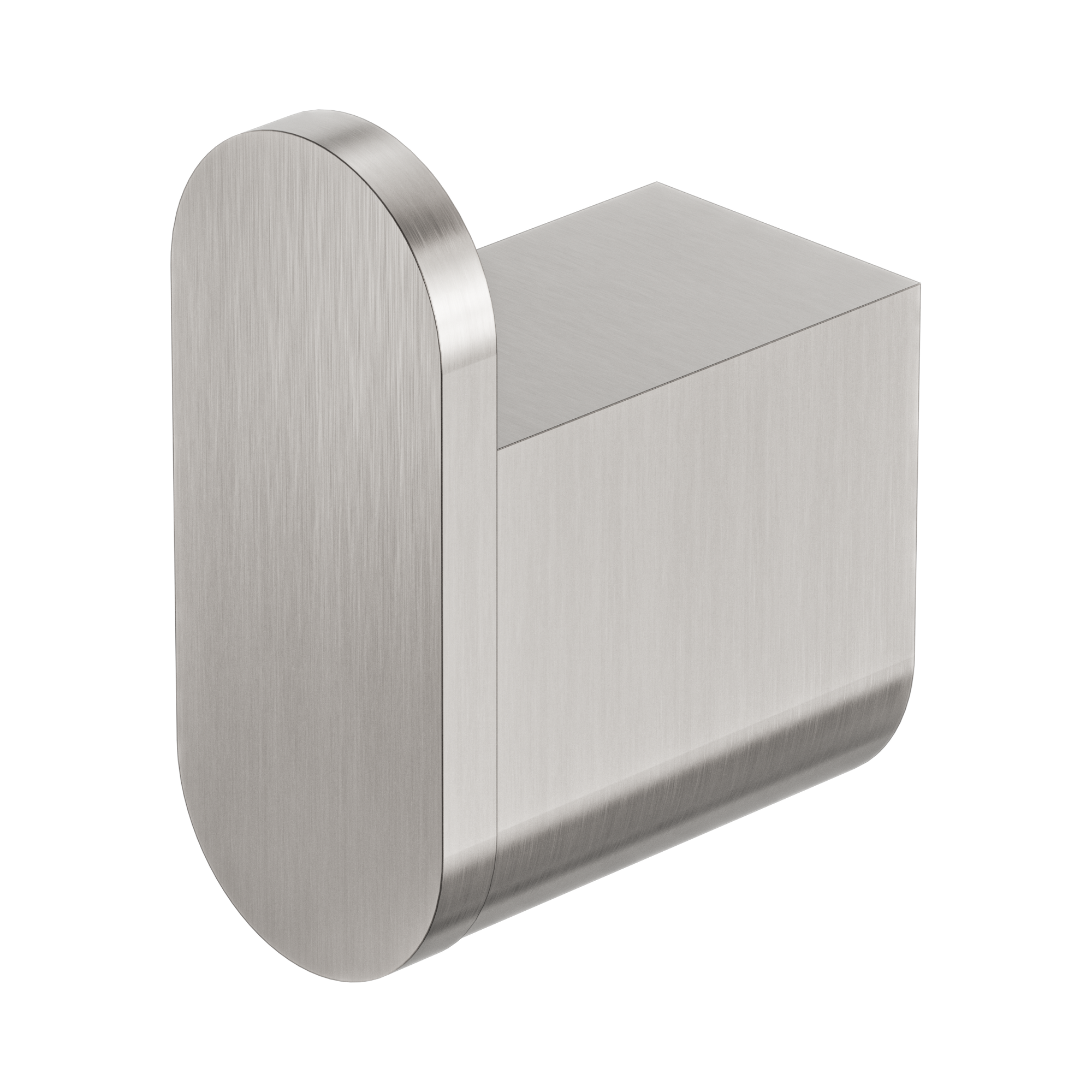 NR9082 BN Bianca Robe Hook Brushed Nickel image 1