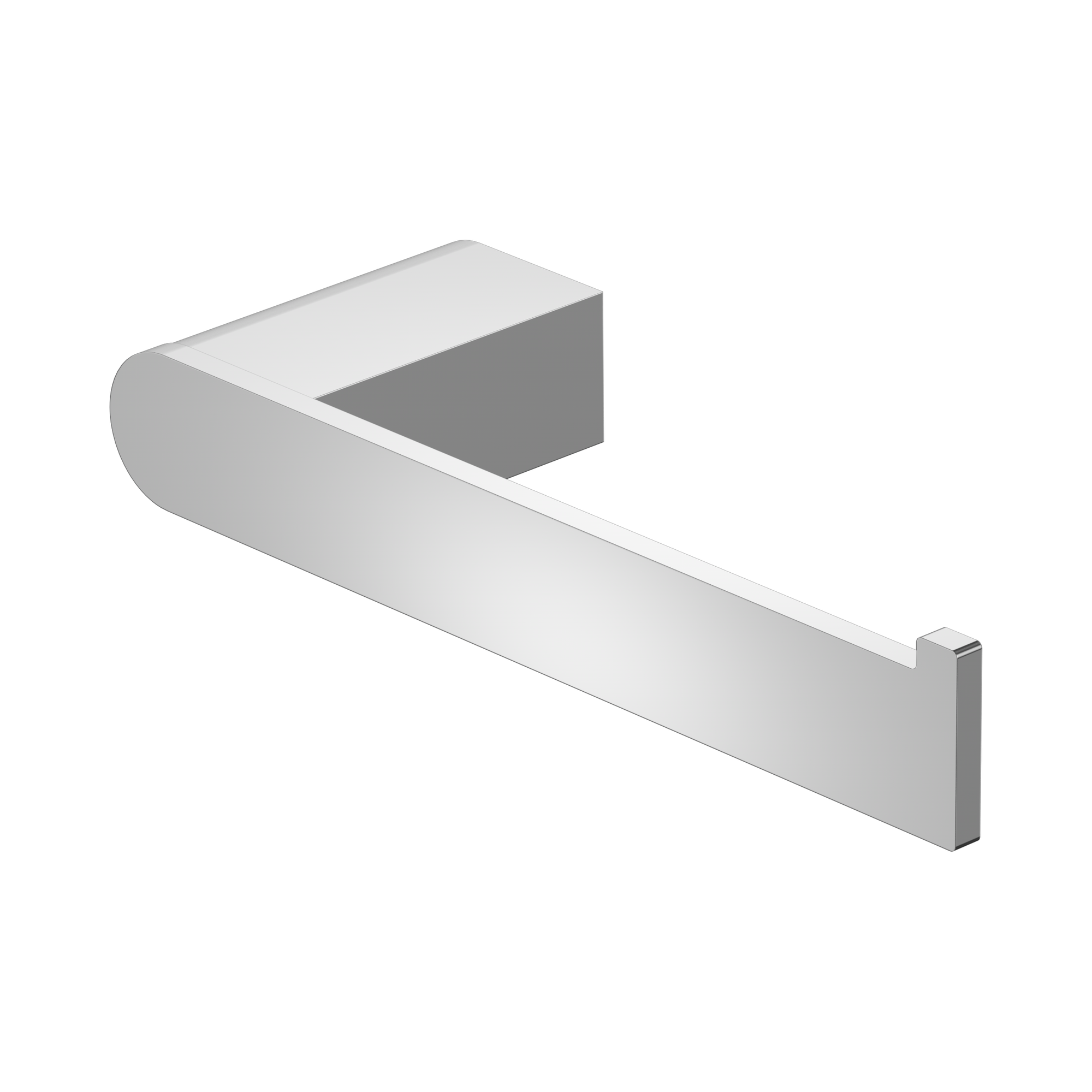 NR9086 CH Bianca Toilet Roll Holder Chrome image 1