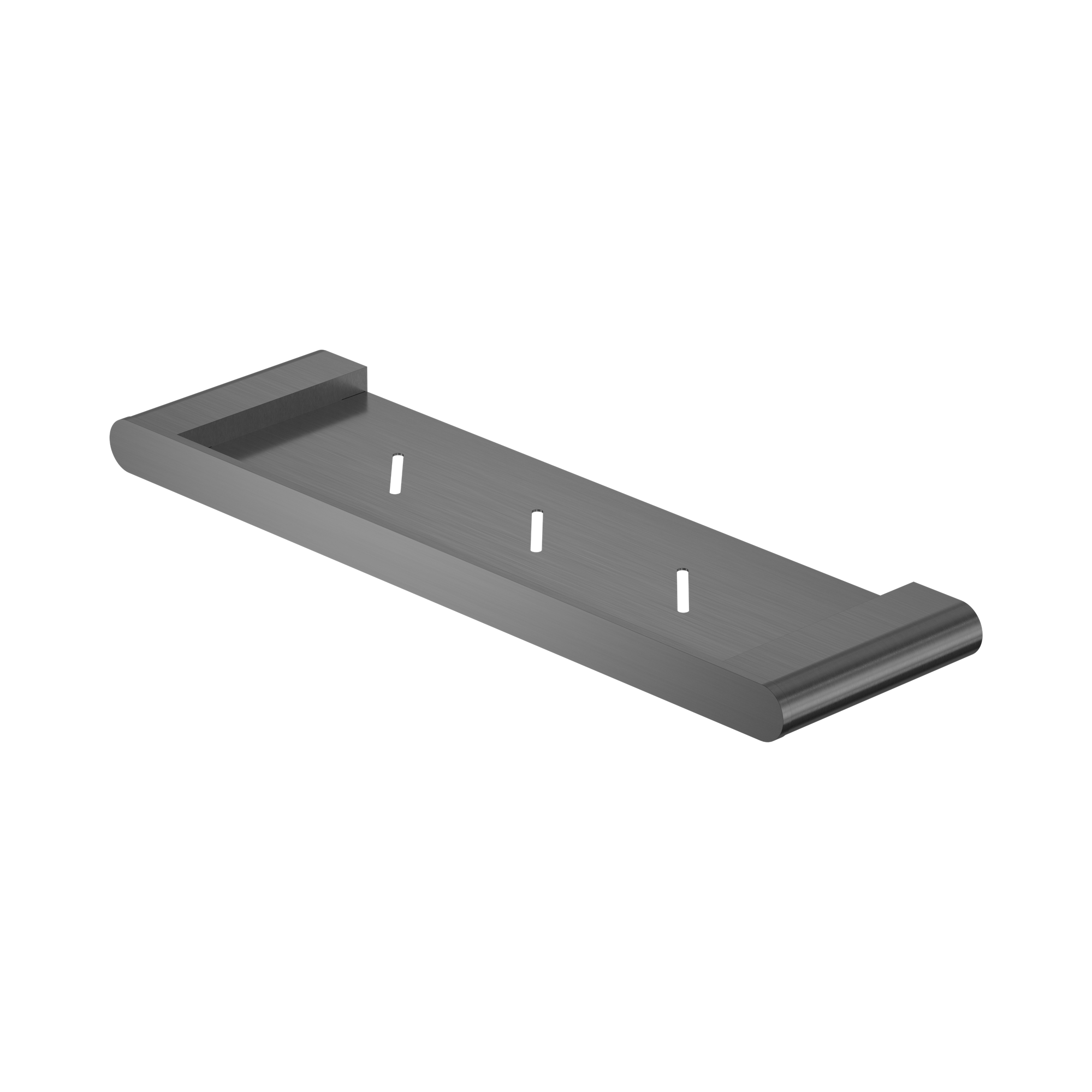 NR9087a GM Bianca Metal Shower Shelf Gun Metal image 1